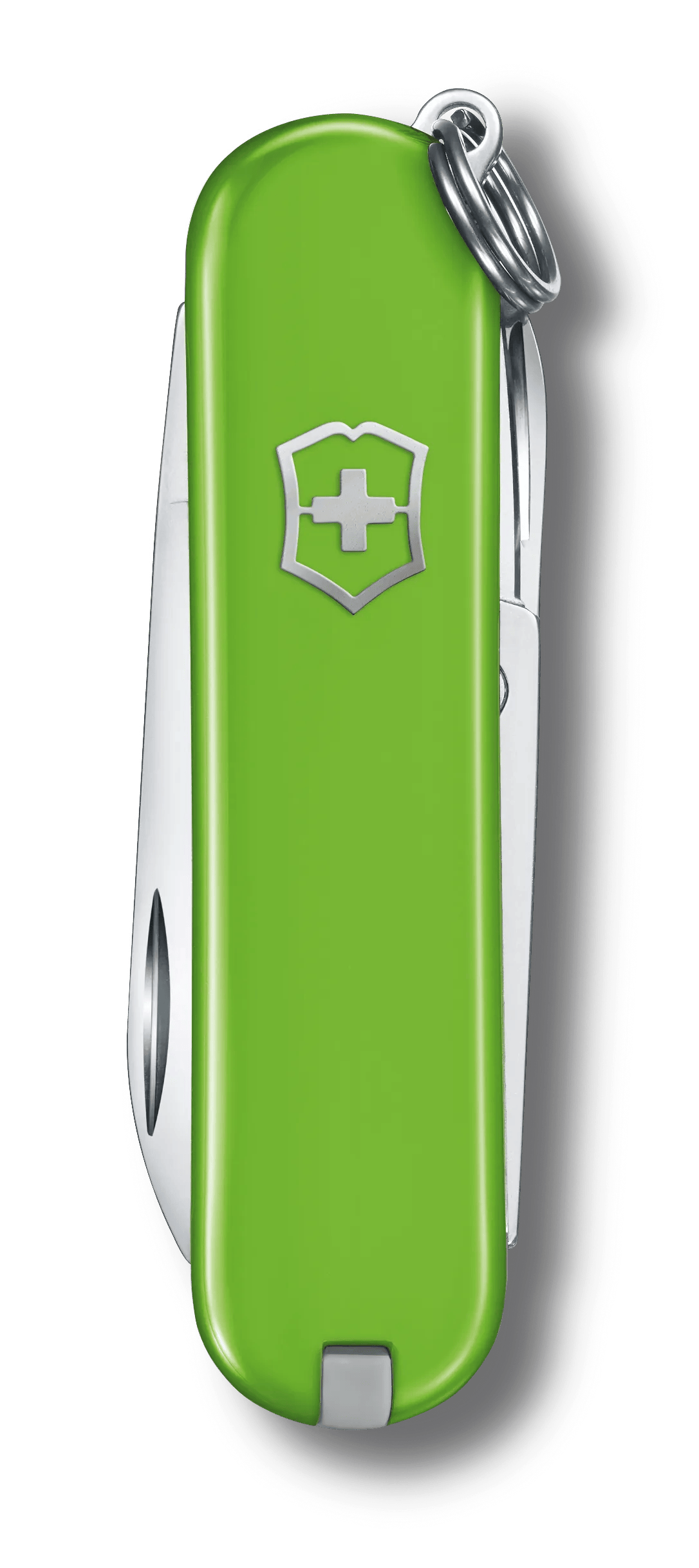 Victorinox Classic SD Swiss Army Knife in Green — front view