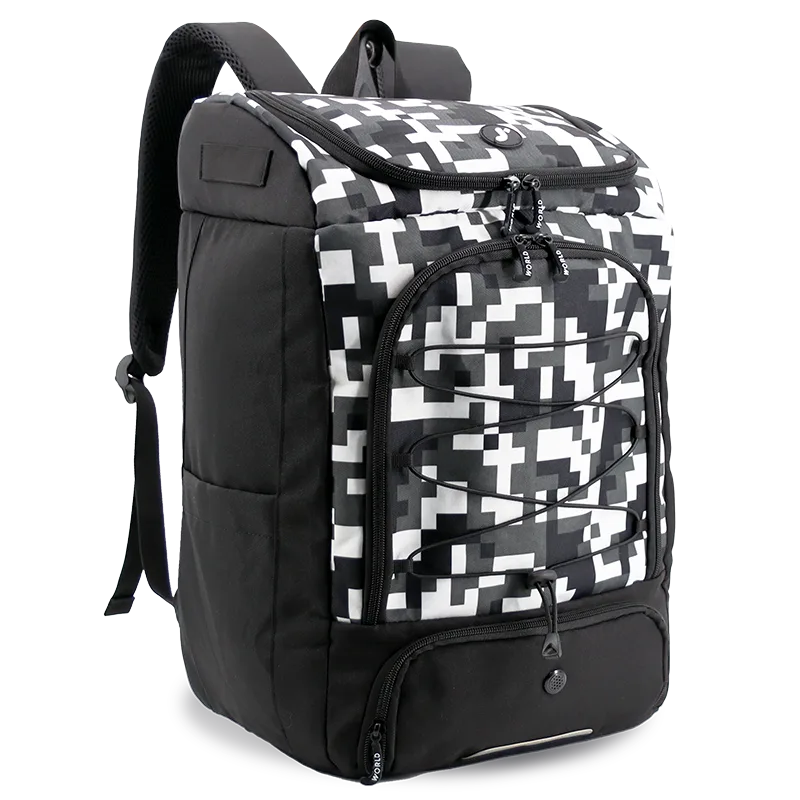 J World Athlete Multi-Sports Backpack in Camo — angle view 2 # color_Camo