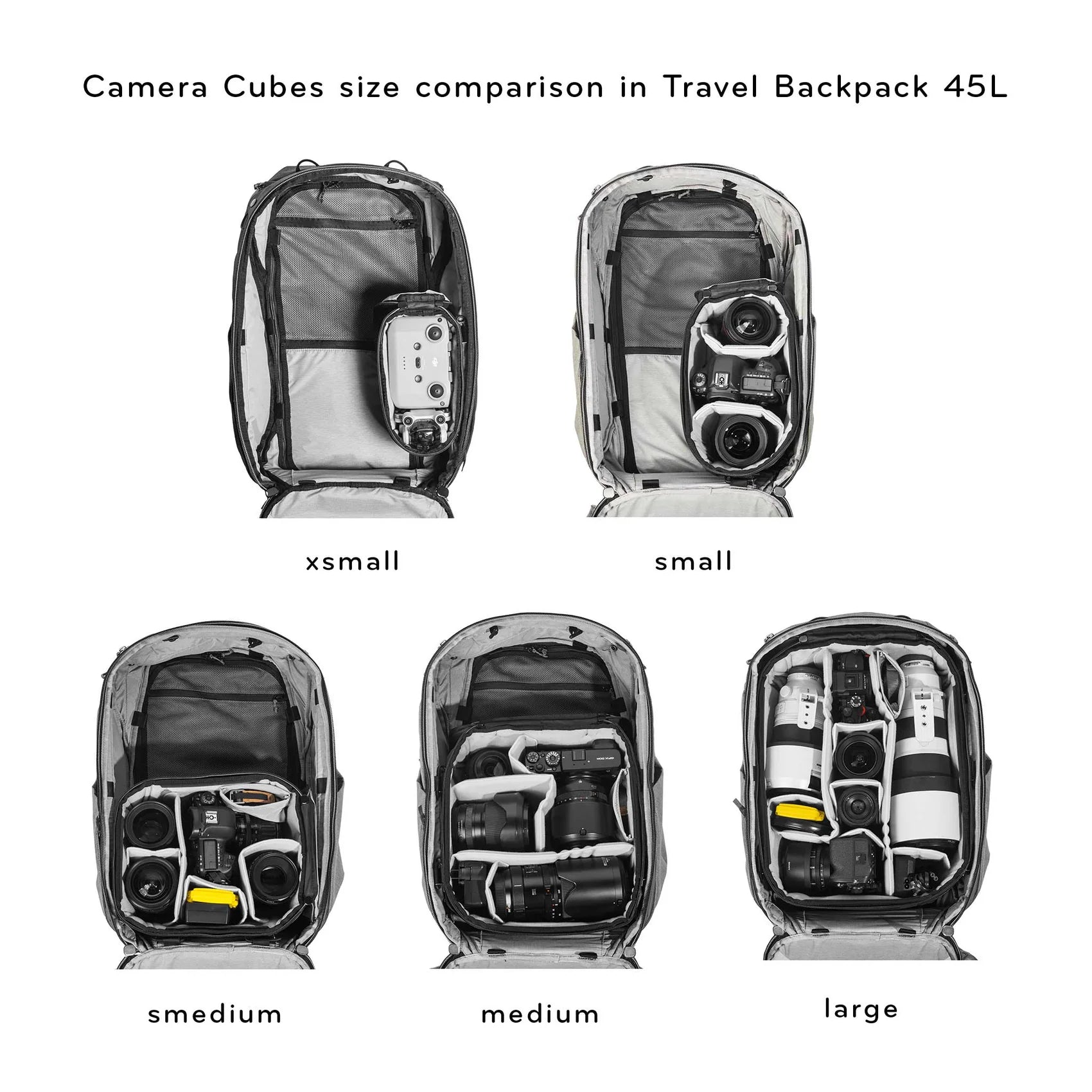 Peak Design Camera Cube Large in Black — detail view 2
