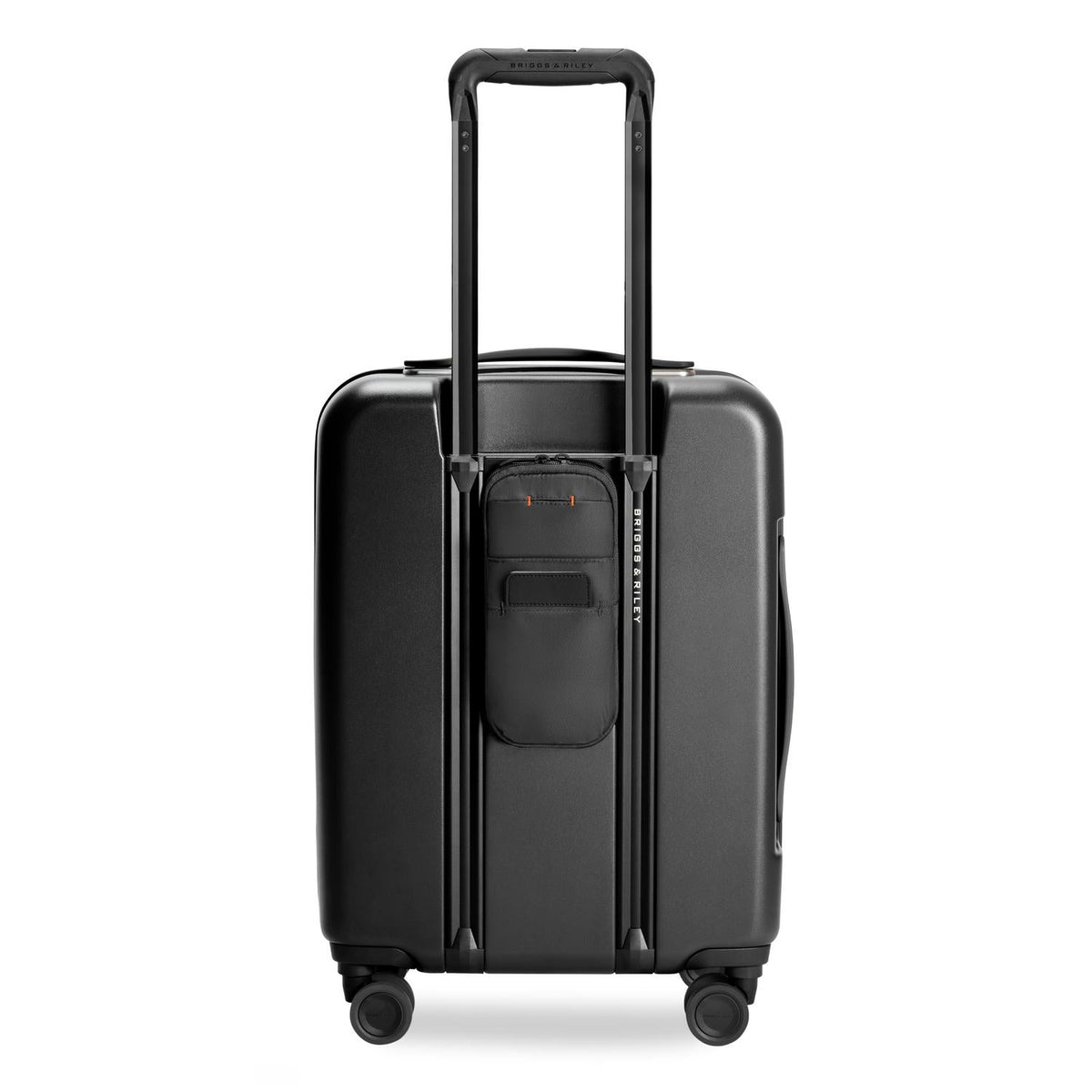 Briggs & Riley Sympatico Global 21" Carry-On Expandable Spinner in Black — back view 4