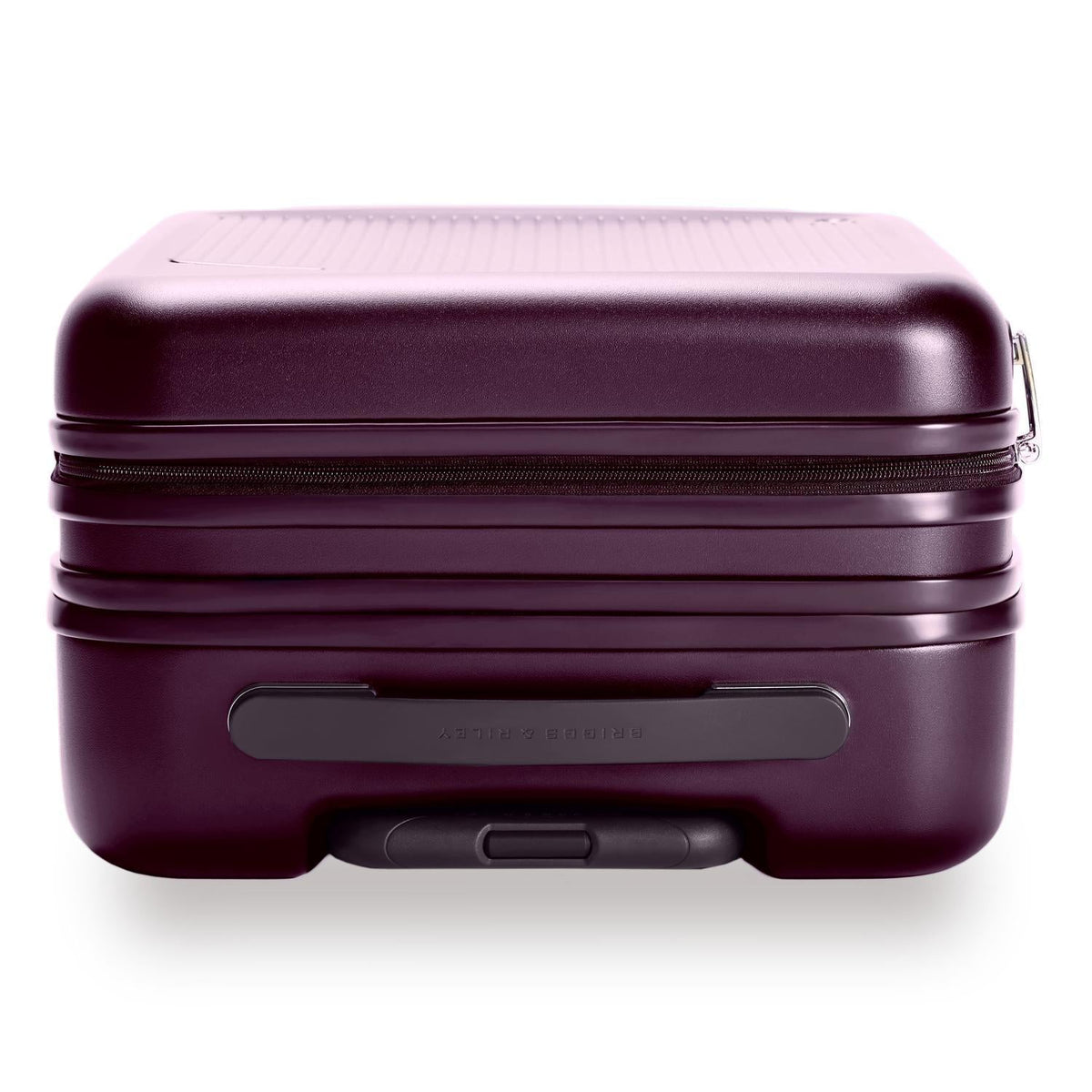 Briggs & Riley Sympatico Global 21" Carry-On Expandable Spinner in Plum — detail view 2