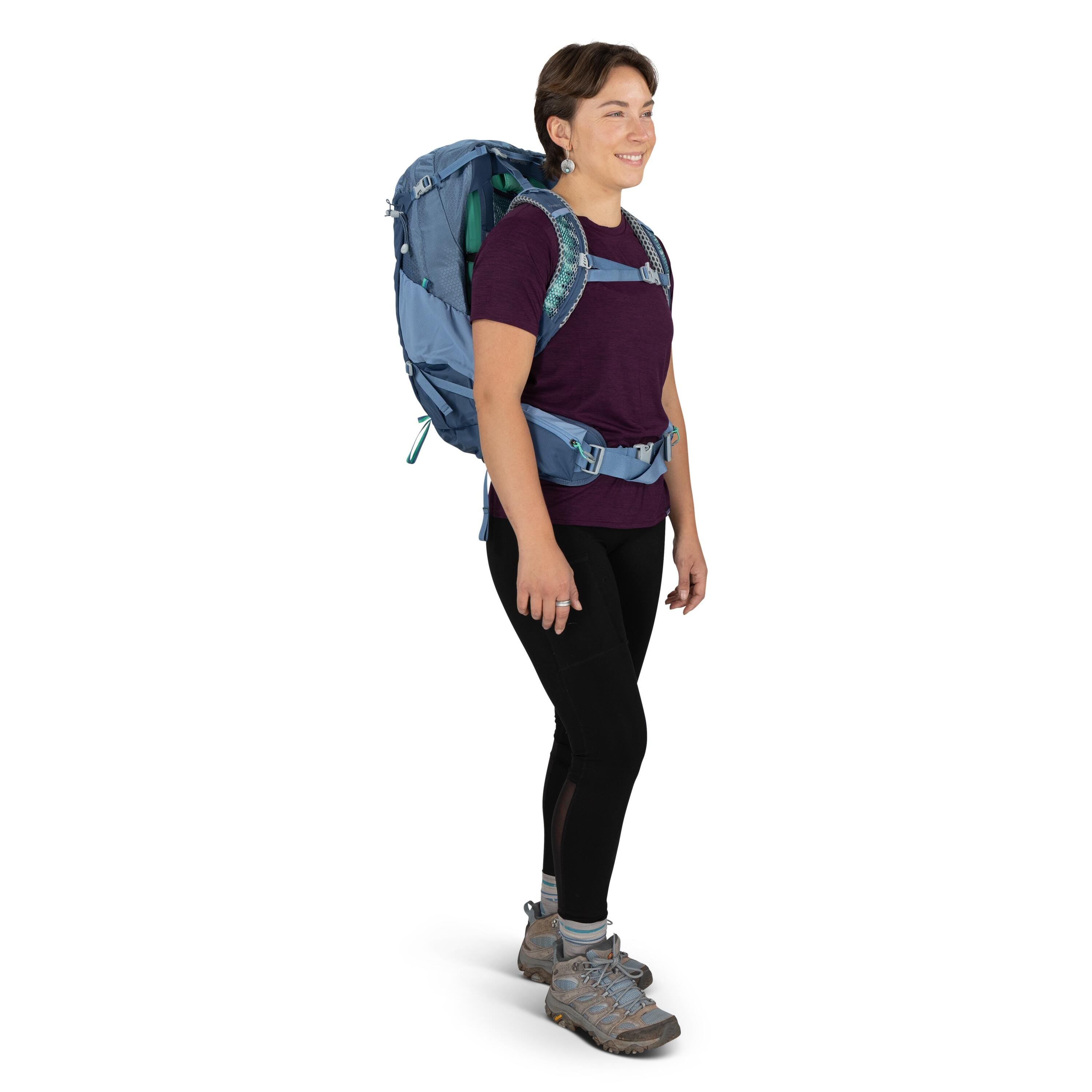 Osprey Sirrus 24 Hiking Backpack 24L in Sevres Blue — lifestyle