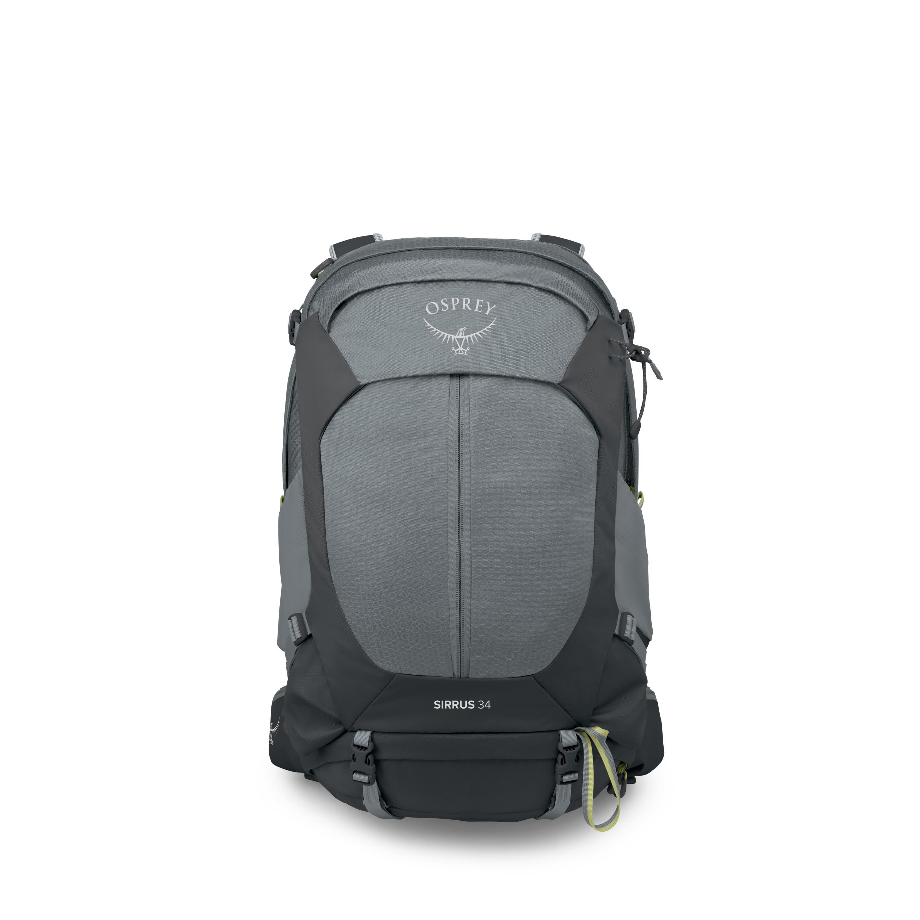 Osprey Sirrus 34 Hiking Backpack 34L in Medium Gray — front view