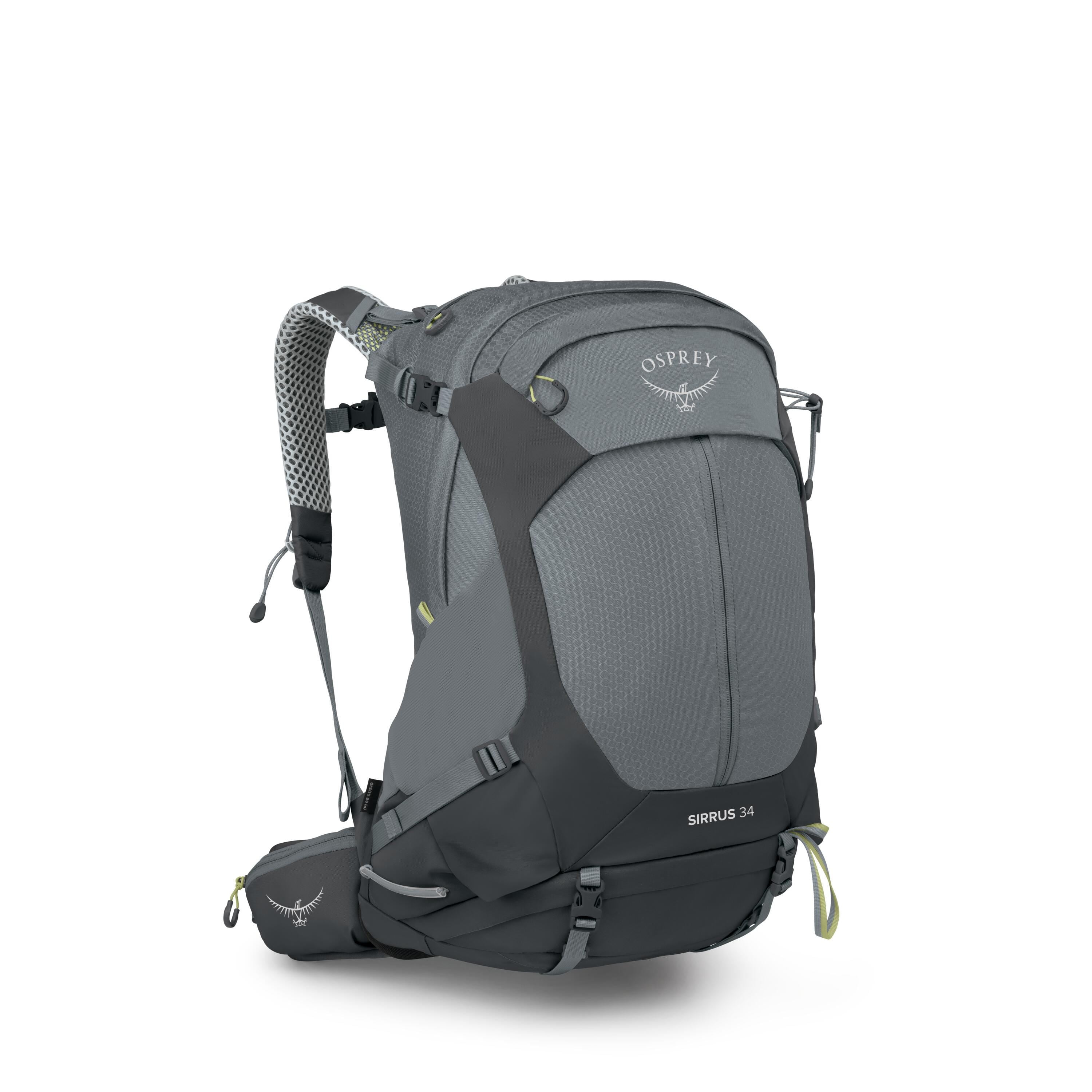 Osprey Sirrus 34 Hiking Backpack 34L in Medium Gray — angle view 2