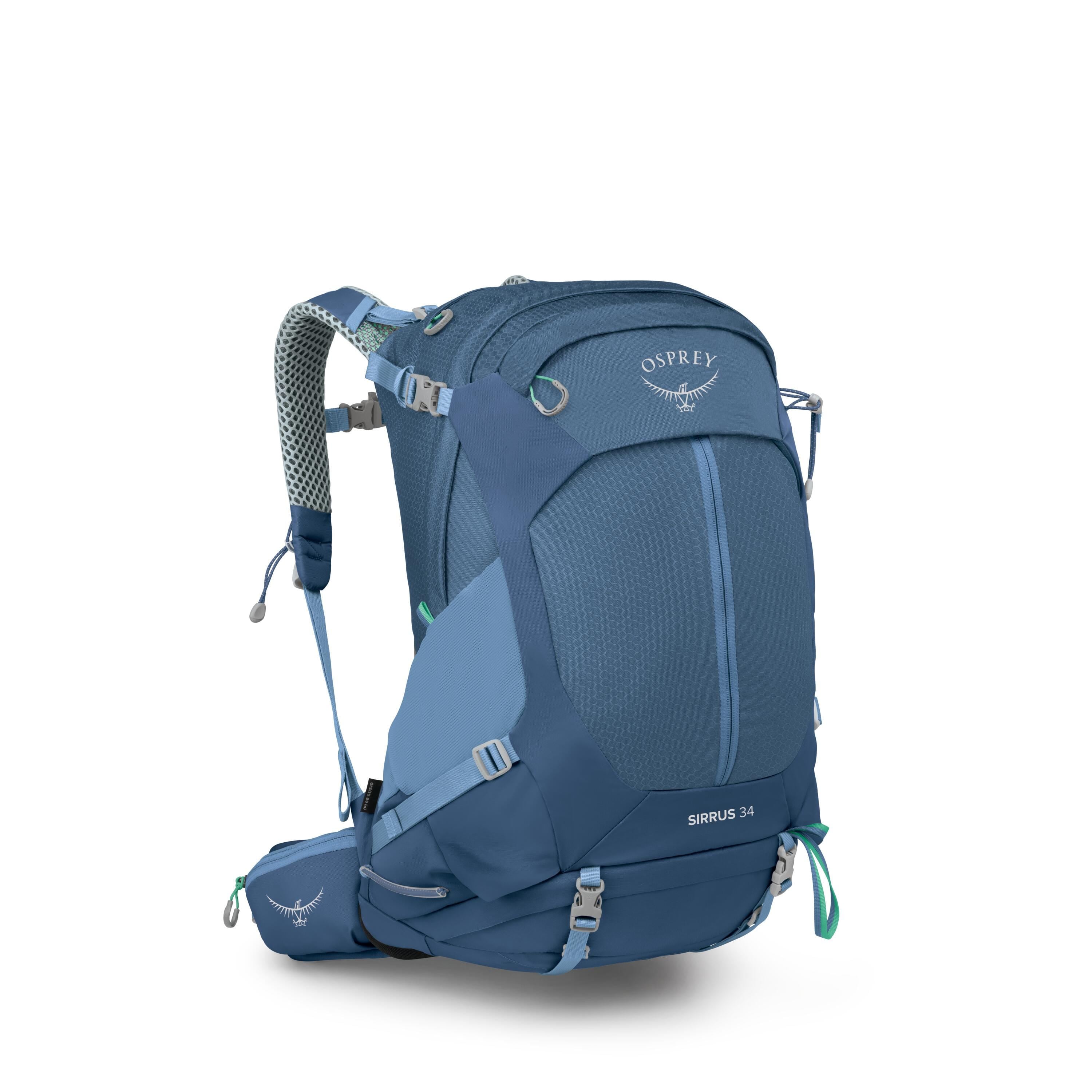 Osprey Sirrus 34 Hiking Backpack 34L in Sevres Blue — angle view 2