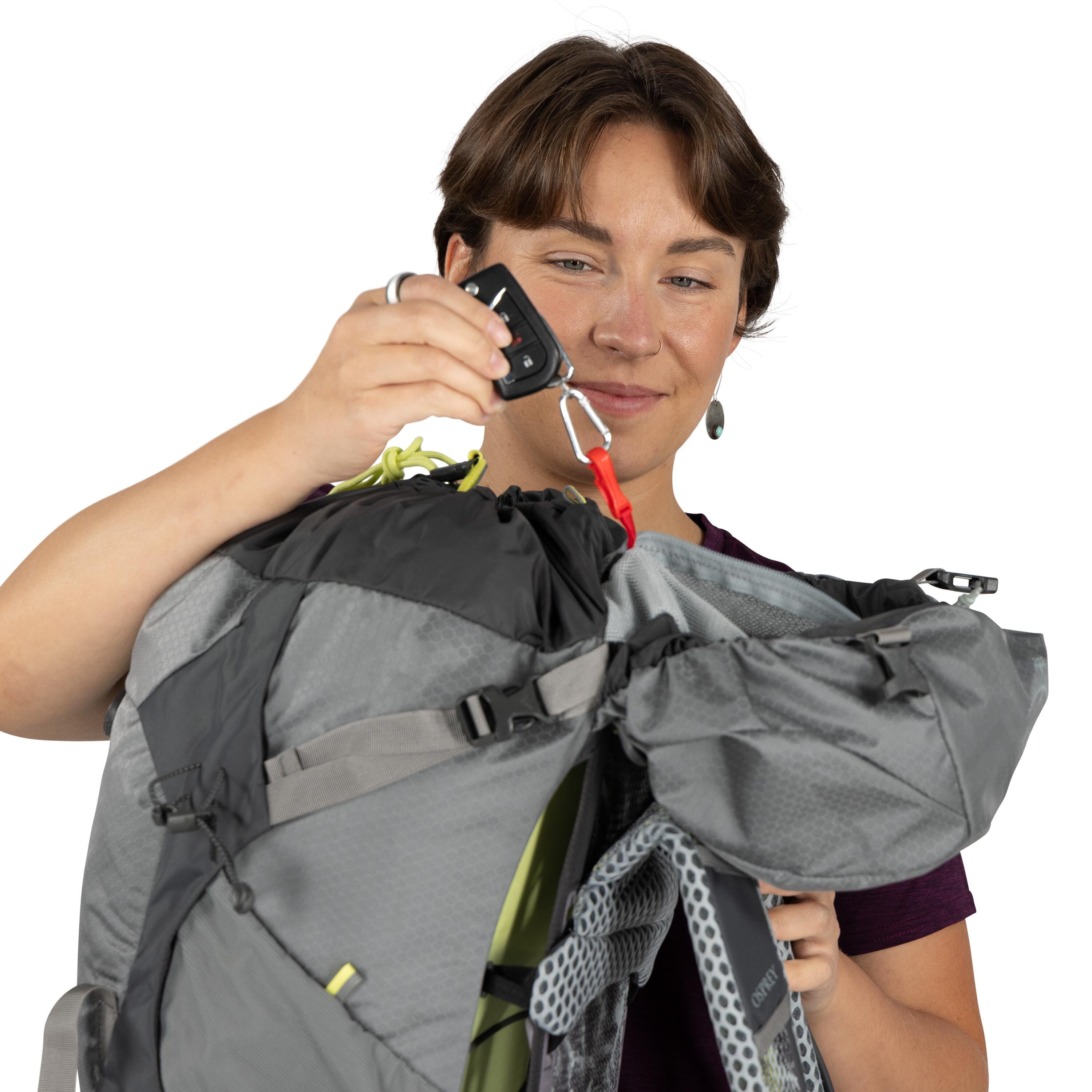 Osprey Sirrus 36 Hiking Backpack 36L in Medium Gray — detail view 3
