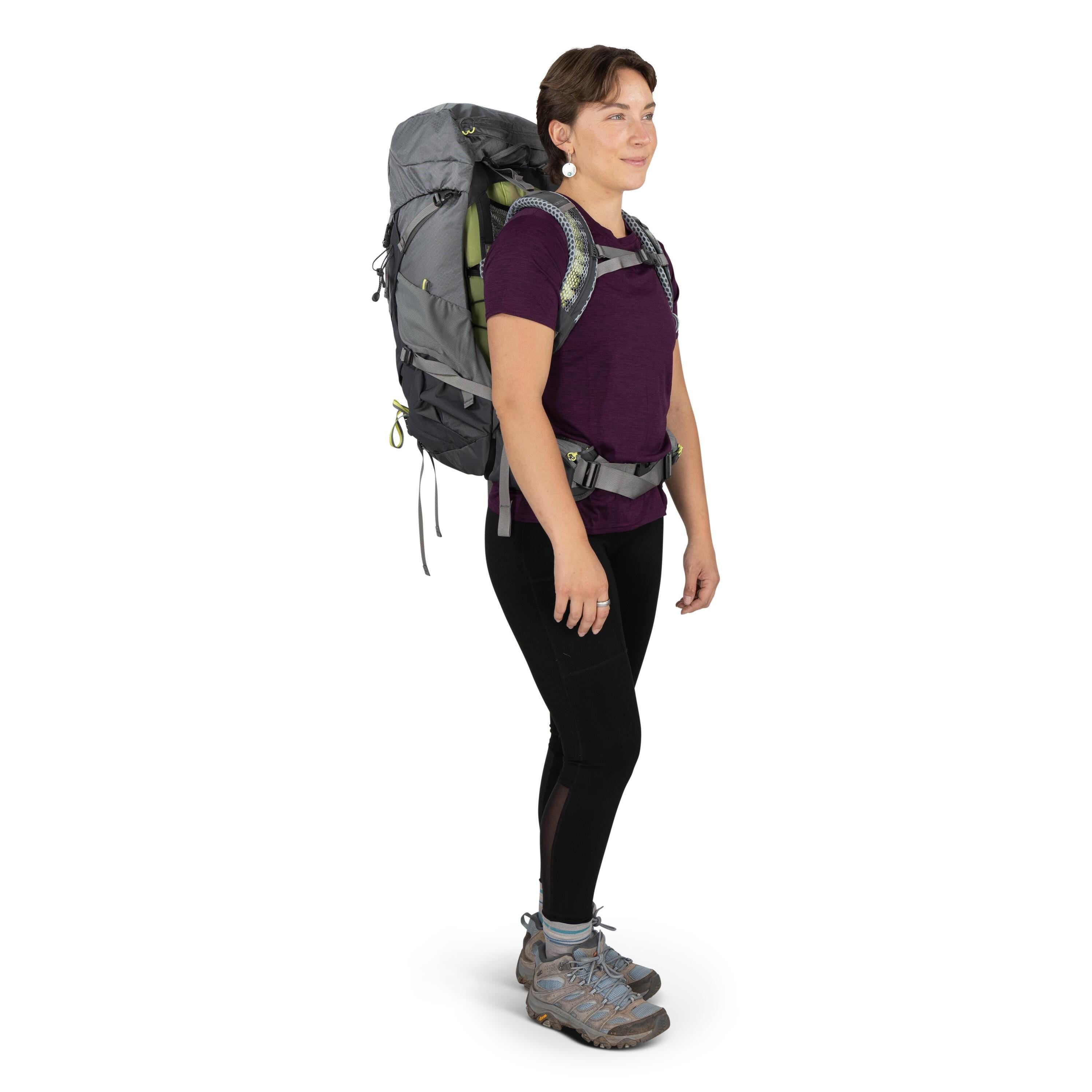 Osprey Sirrus 36 Hiking Backpack 36L in Medium Gray — lifestyle
