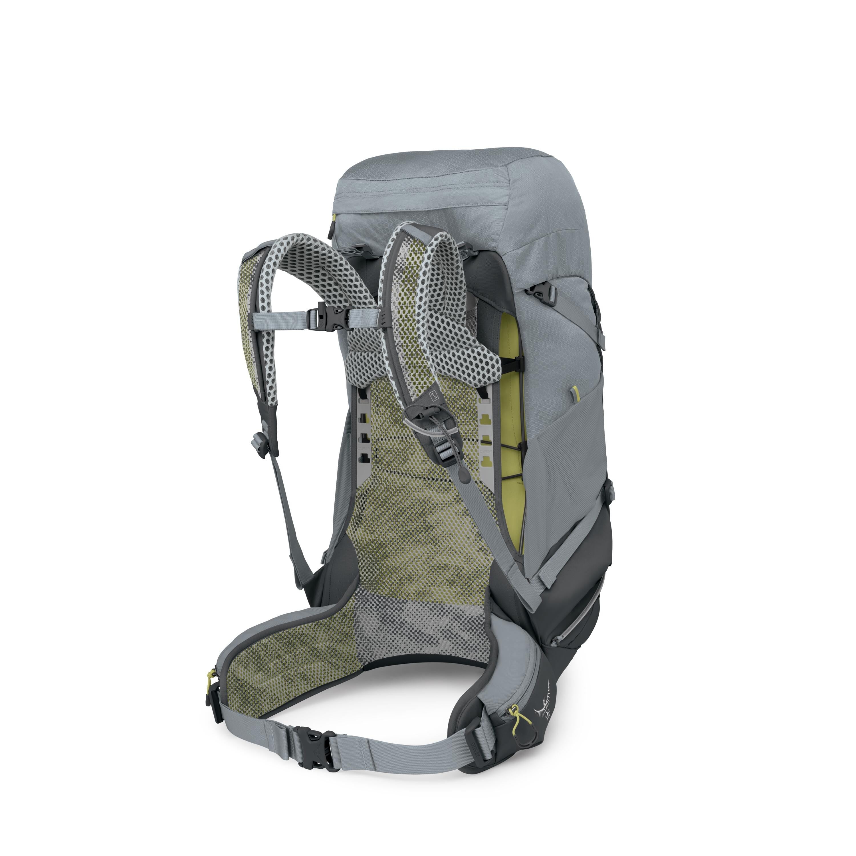Osprey Sirrus 36 Hiking Backpack 36L in Medium Gray — back view