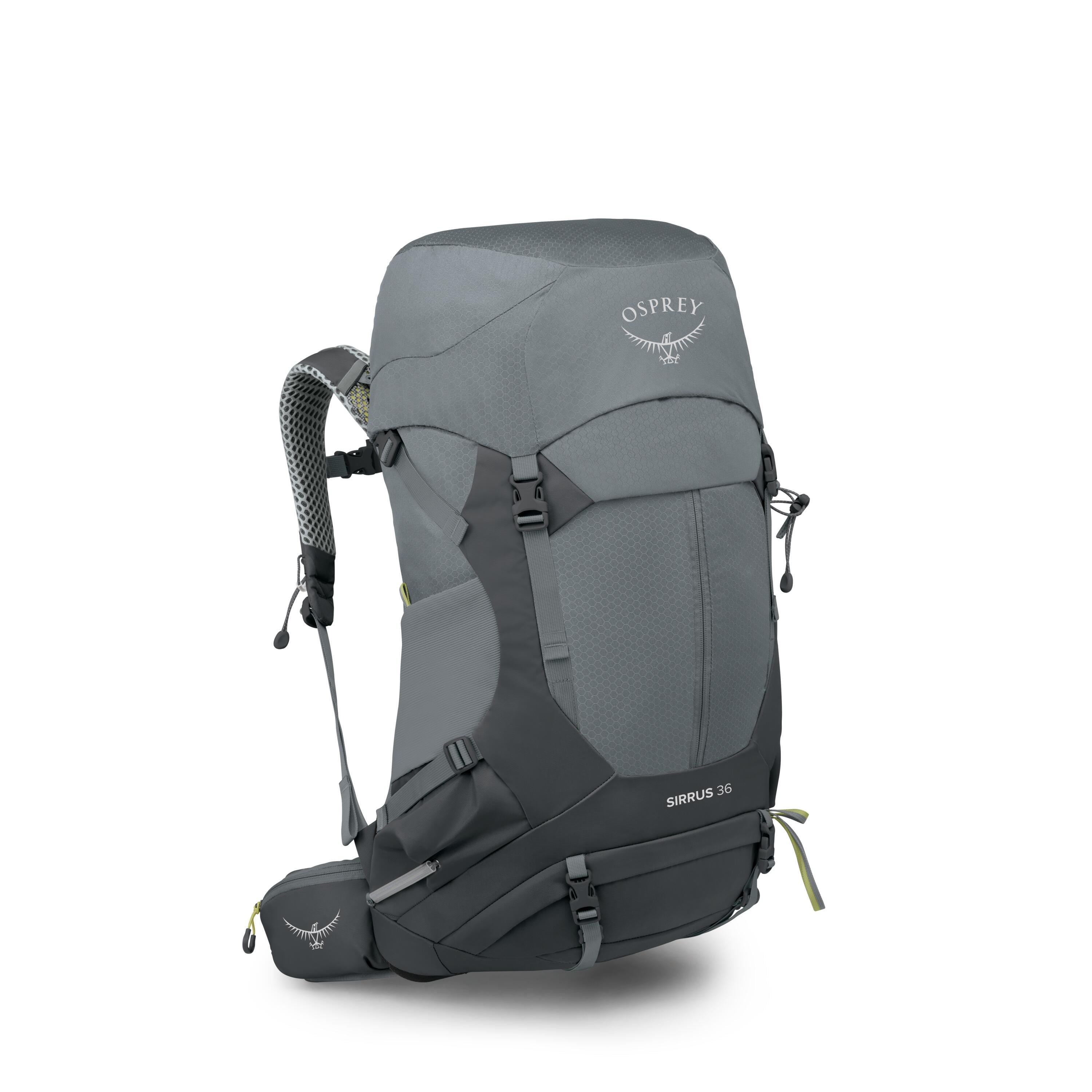 Osprey Sirrus 36 Hiking Backpack 36L in Medium Gray — angle view 2