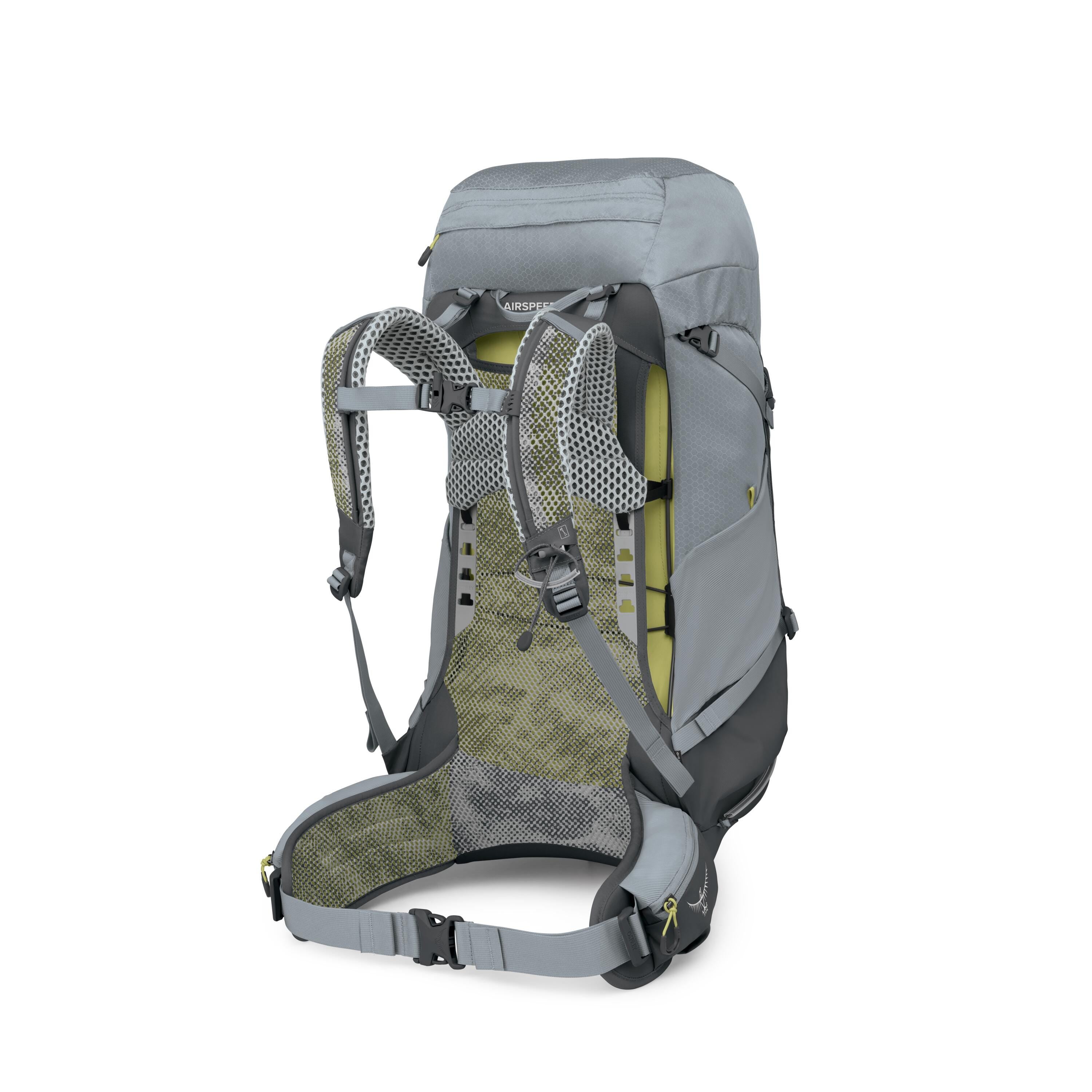 Osprey Sirrus 44 Hiking Backpack 44L in Medium Gray — angle view 3