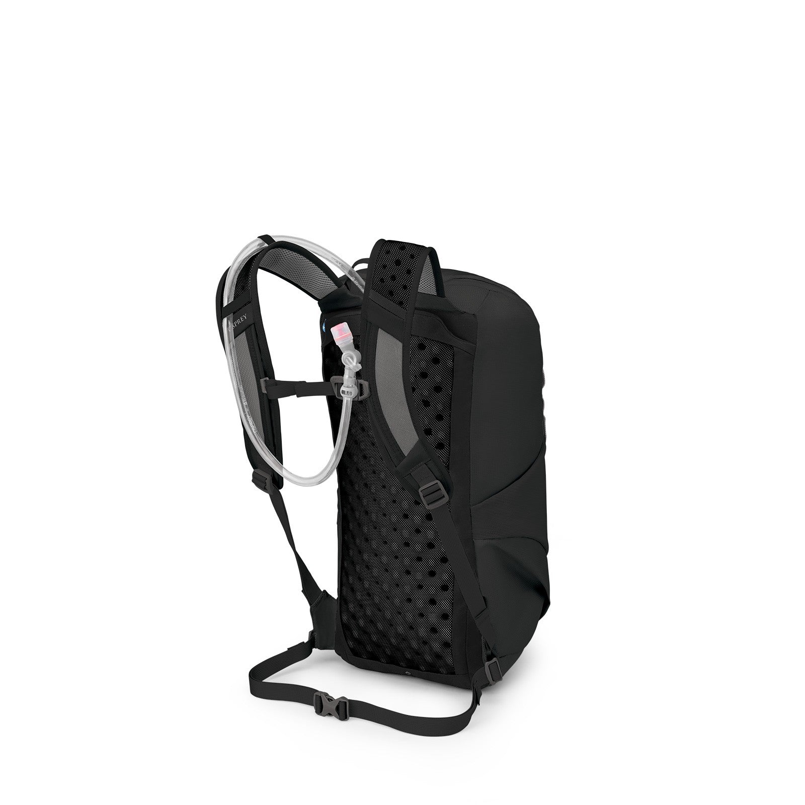 Osprey Skarab 18 Hydration Backpack 18L in Black — angle view 3