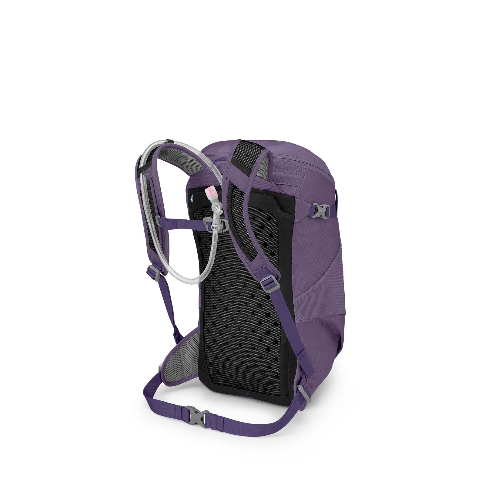 Osprey Skimmer 20 Hydration Backpack 20L in Purpurite Purple — angle view 3