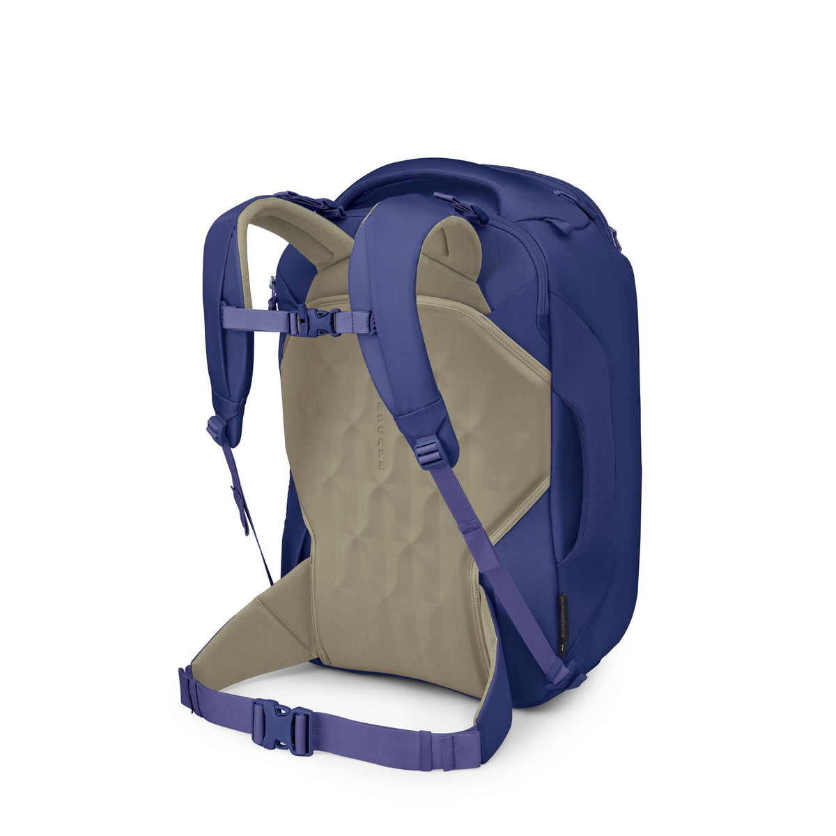 Osprey Sojourn Porter Travel Pack-46L in Deep Fig — back view