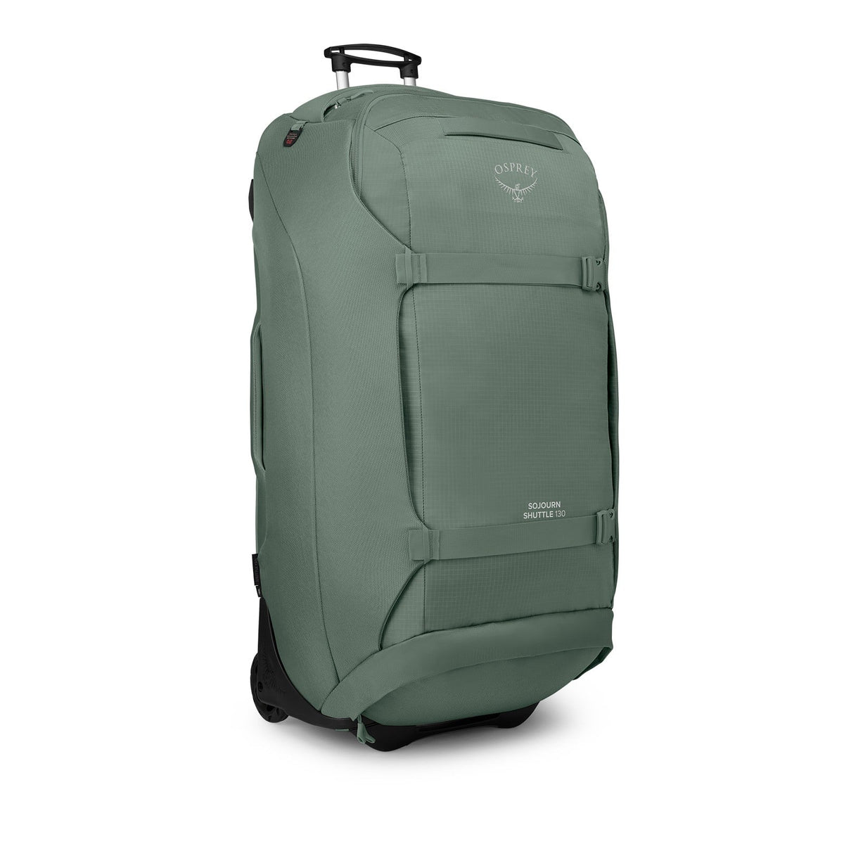 Osprey Sojourn Shuttle Wheeled Duffel 36"/130L in Koseret Green — front view