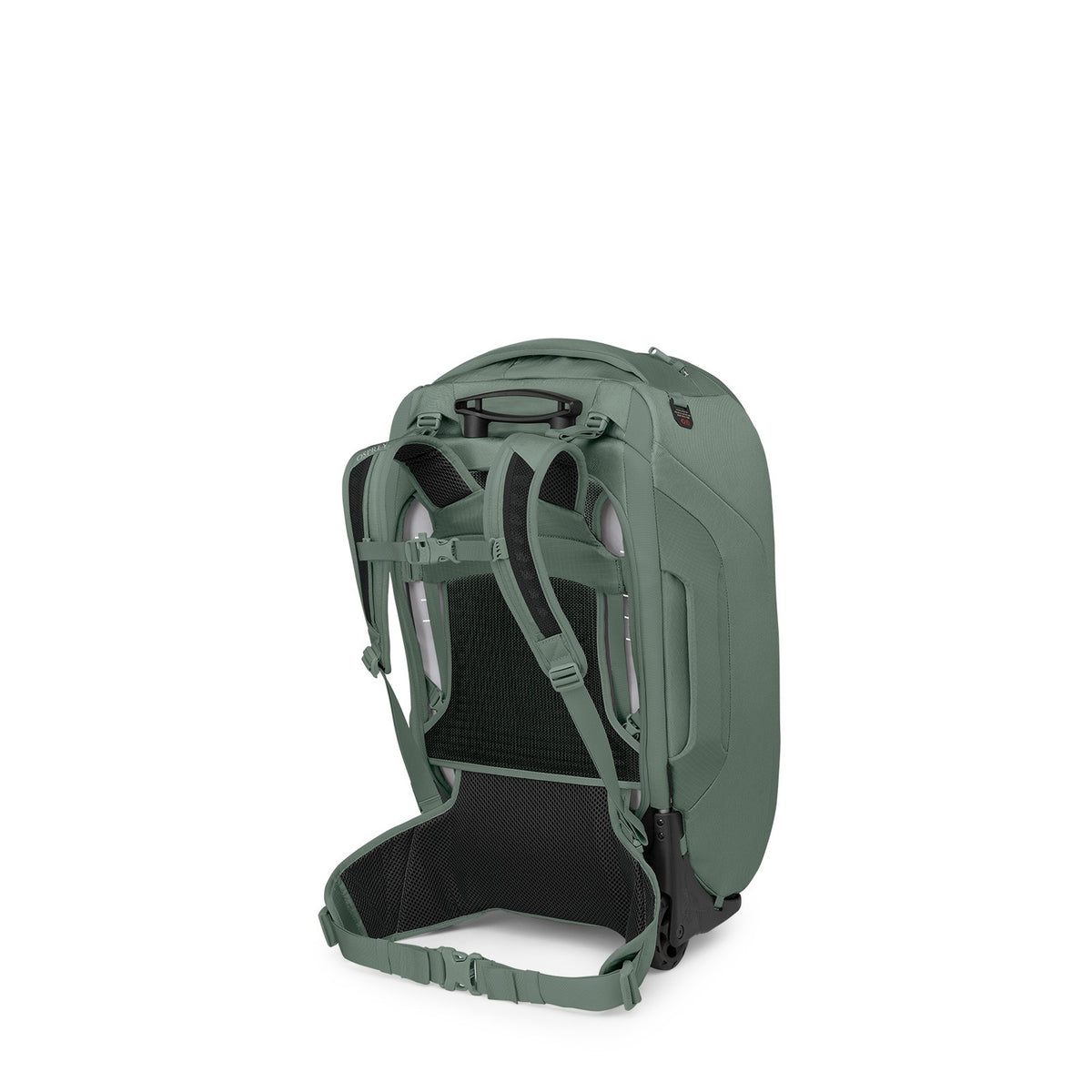 Osprey Sojourn Wheeled Travel Pack 25"/60L in Koseret Green — back view 2