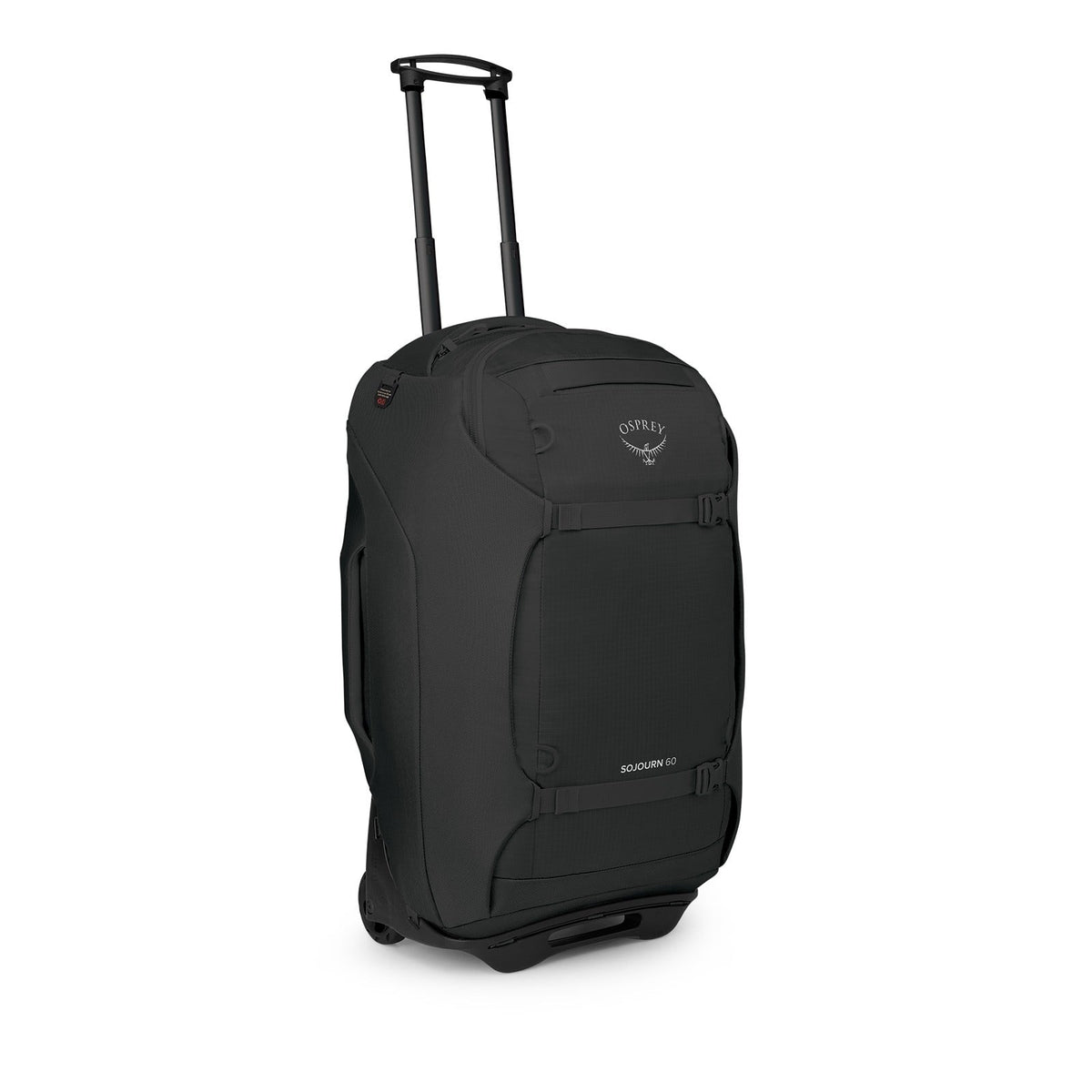 Osprey Sojourn Wheeled Travel Pack 25"/60L in Black — front view # color_Black