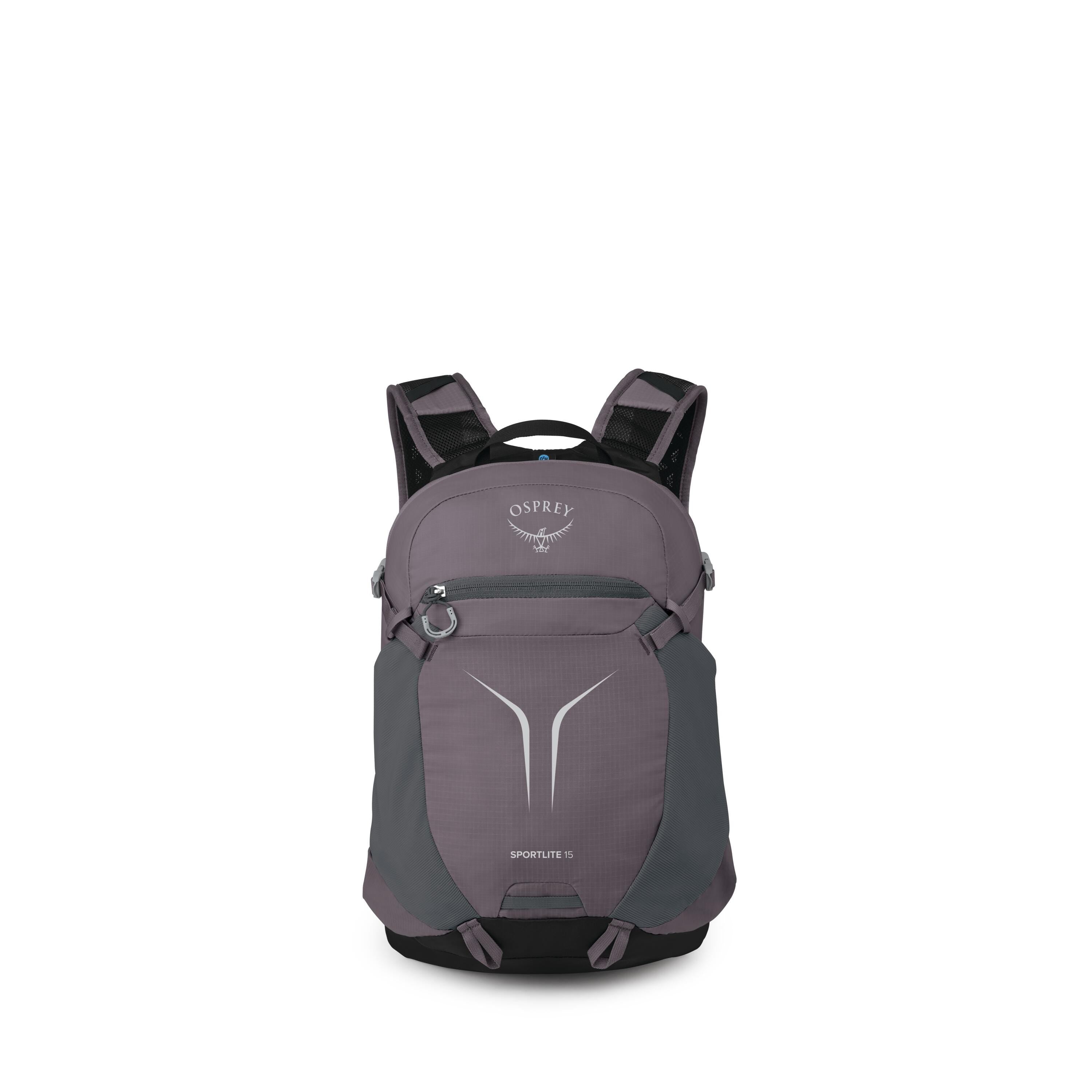 Osprey Sportlite 15 Hiking Backpack 15L in Graphite Purple — front view