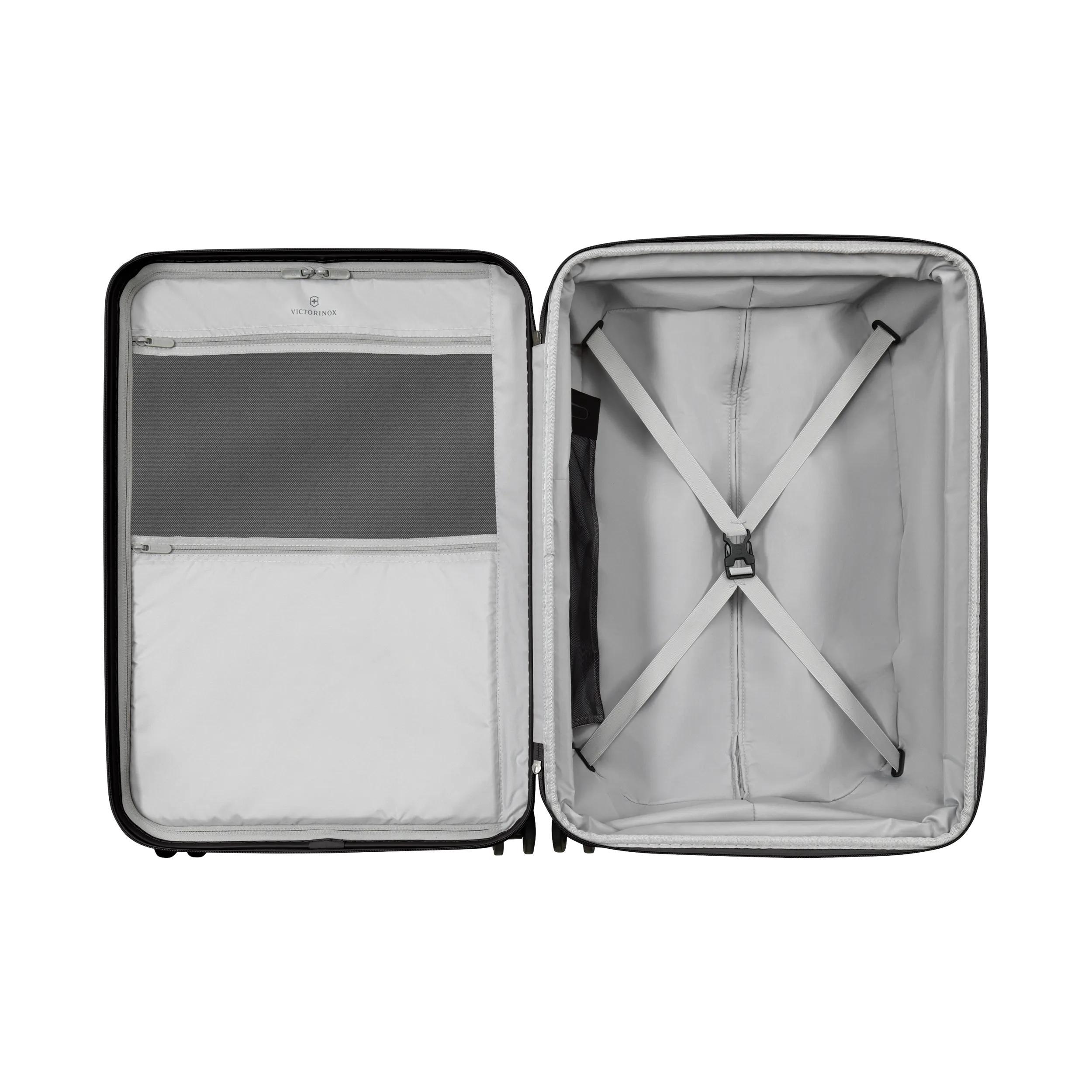 Victorinox Connex Medium Hardside Case in Black — detail view