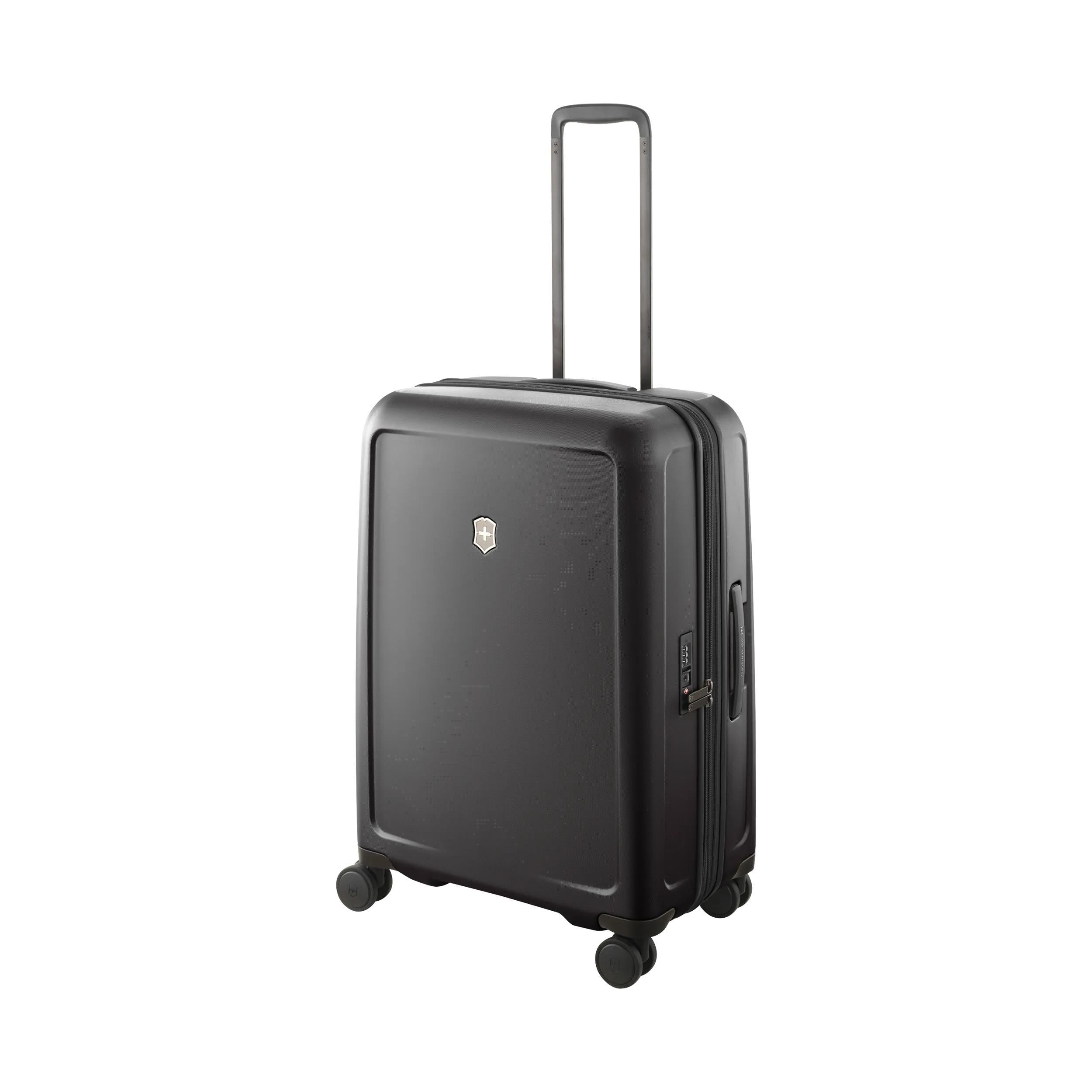 Victorinox Connex Medium Hardside Case in Black — angle view 6