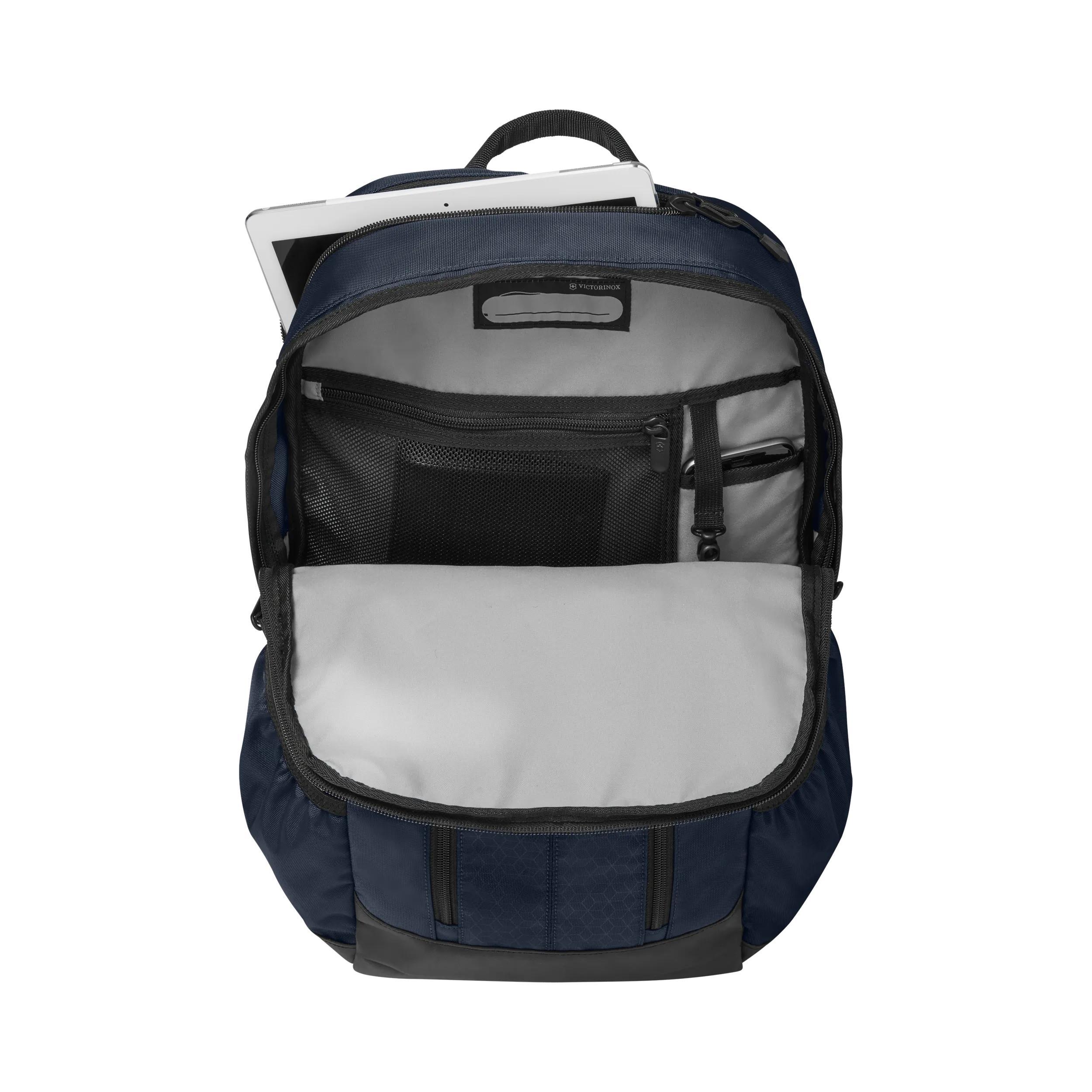 Victorinox Altmont Original Slimline Laptop Backpack in Blue — interior view
