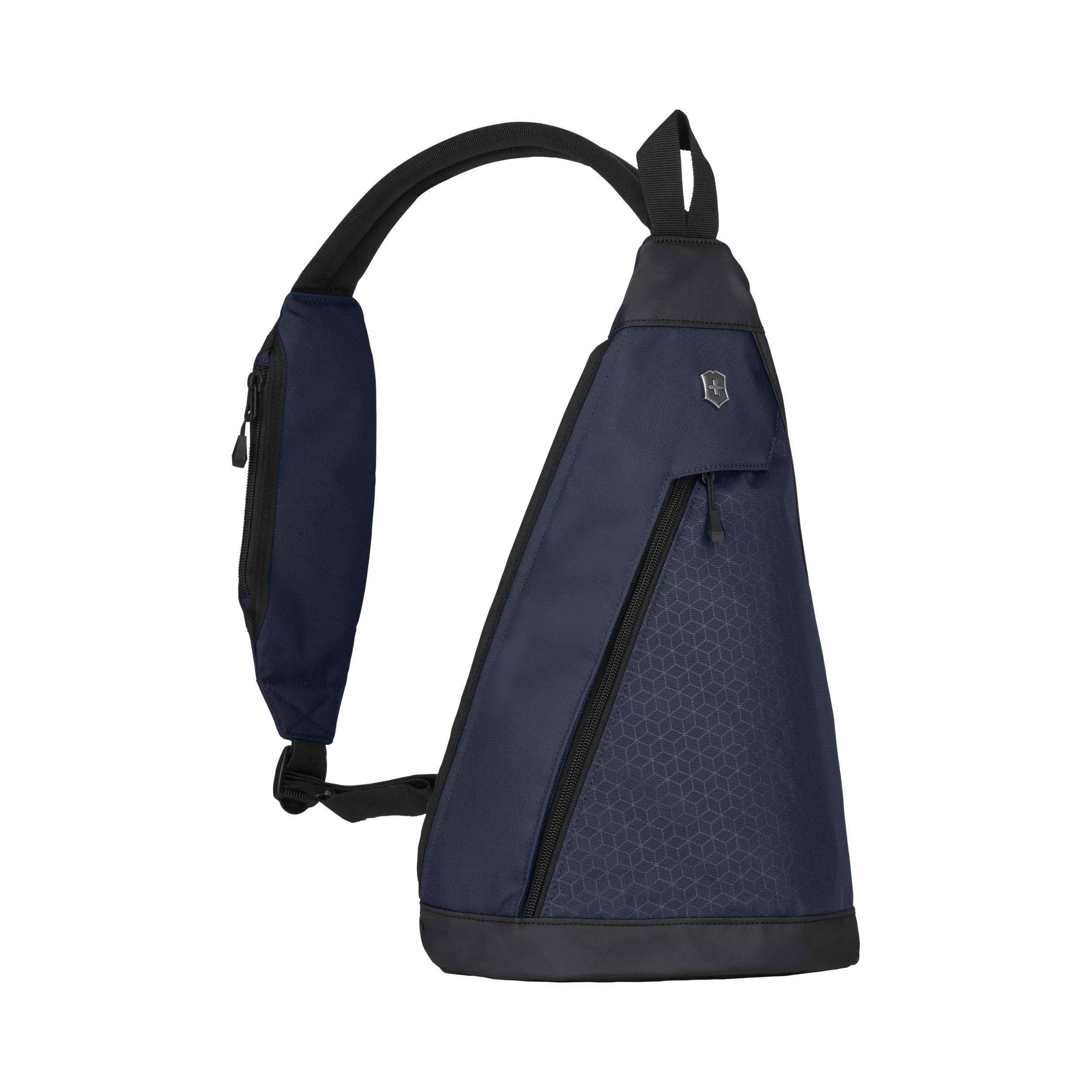 Victorinox Altmont Original Dual-Compartment Monosling in Blue — angle view 3