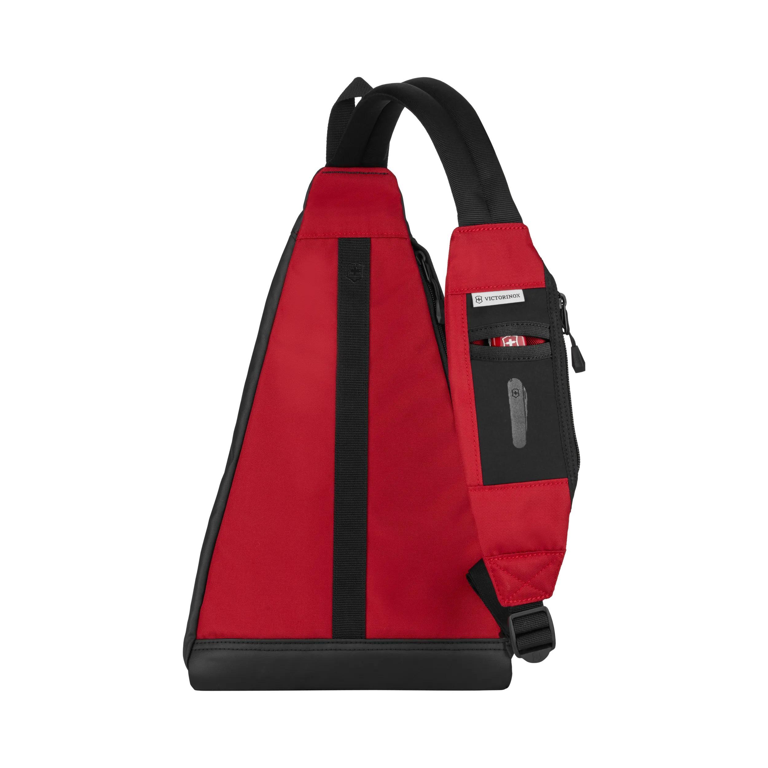 Victorinox Altmont Original Dual-Compartment Monosling in Red — back view