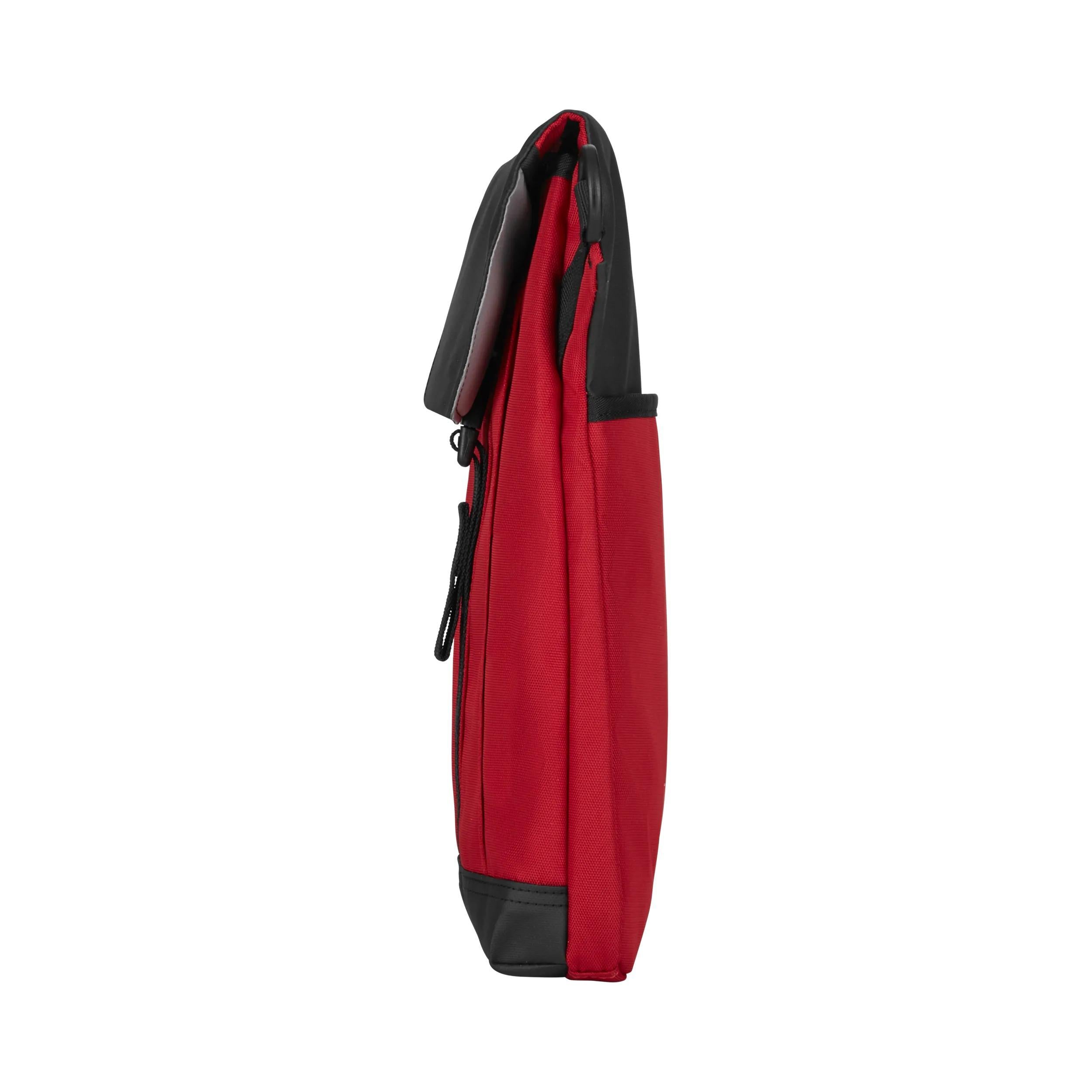 Victorinox Altmont Original Flapover Digital Bag in Red — angle view 4