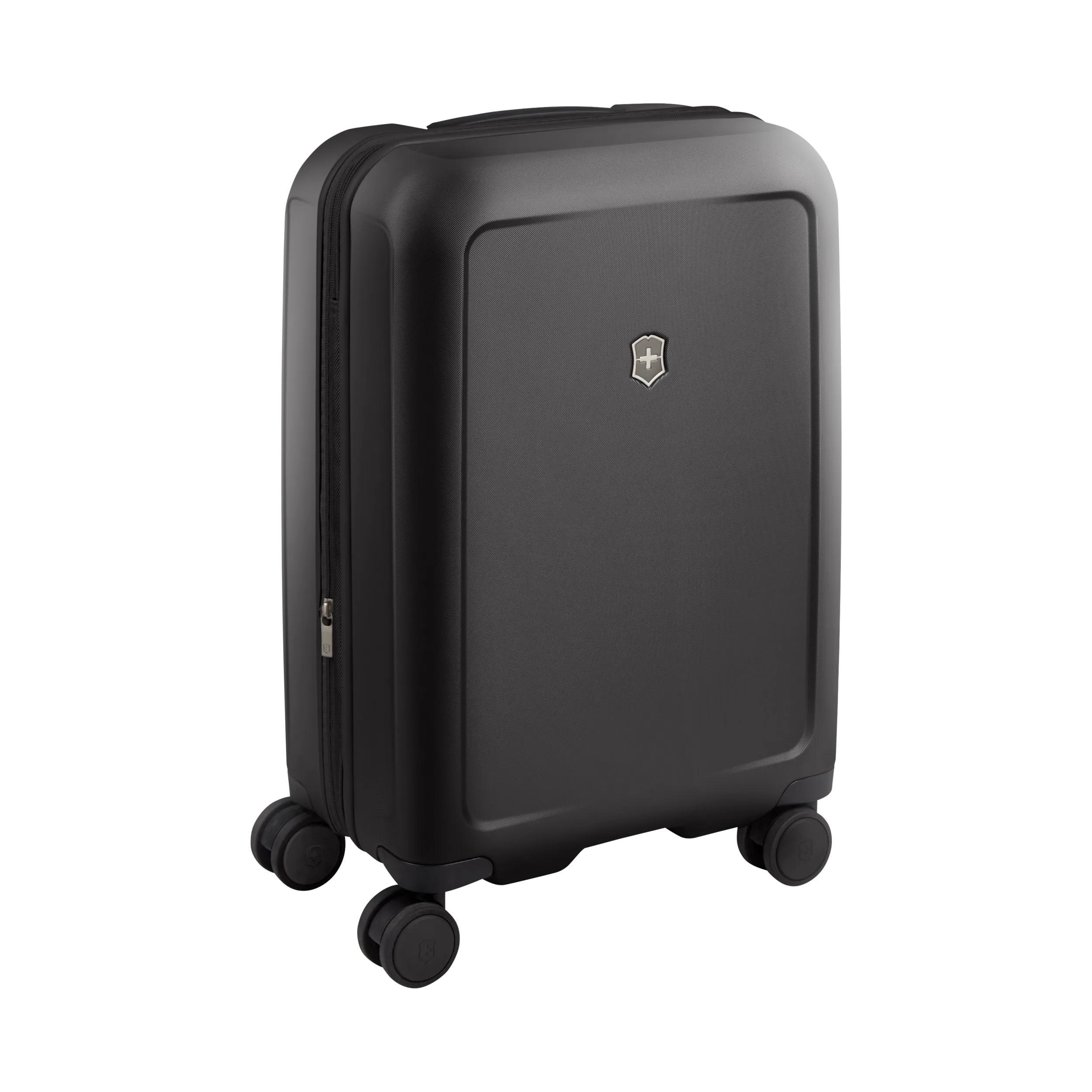 Victorinox Connex Frequent Flyer Plus Hardside Carry-On in Black — angle view 6