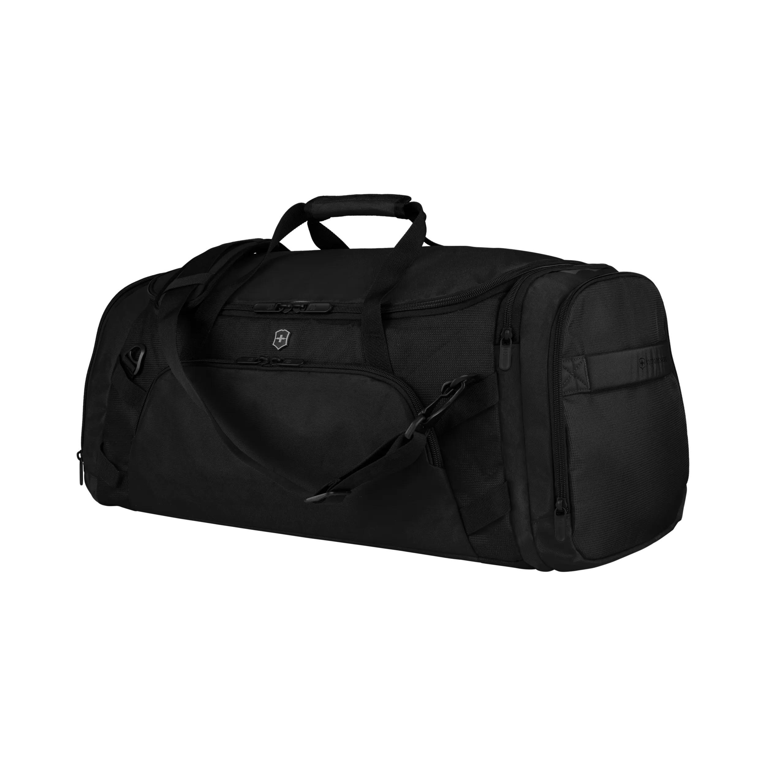 Victorinox VX Sport EVO 2-in-1 Backpack/Duffel in Black — angle view 2