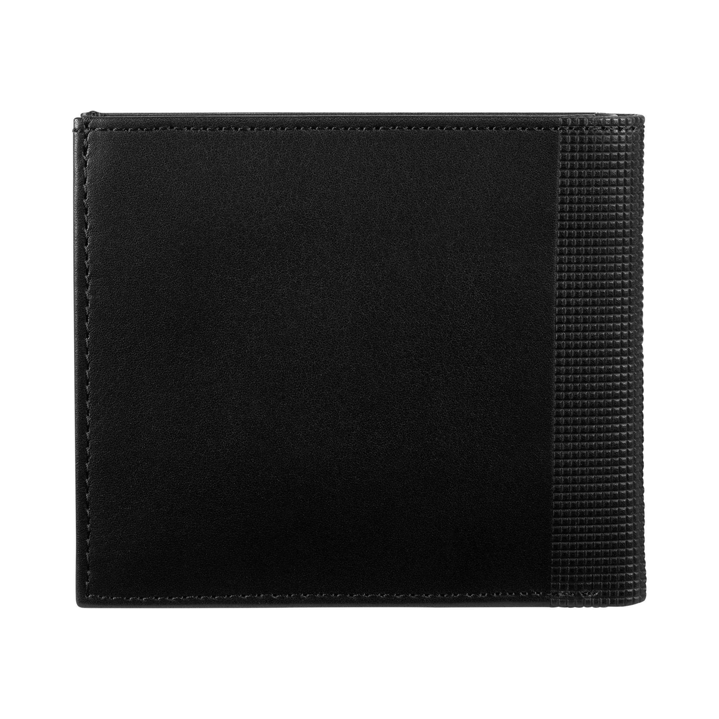 Victorinox Altius Alox Deluxe Bi-Fold Wallet in Black — back view