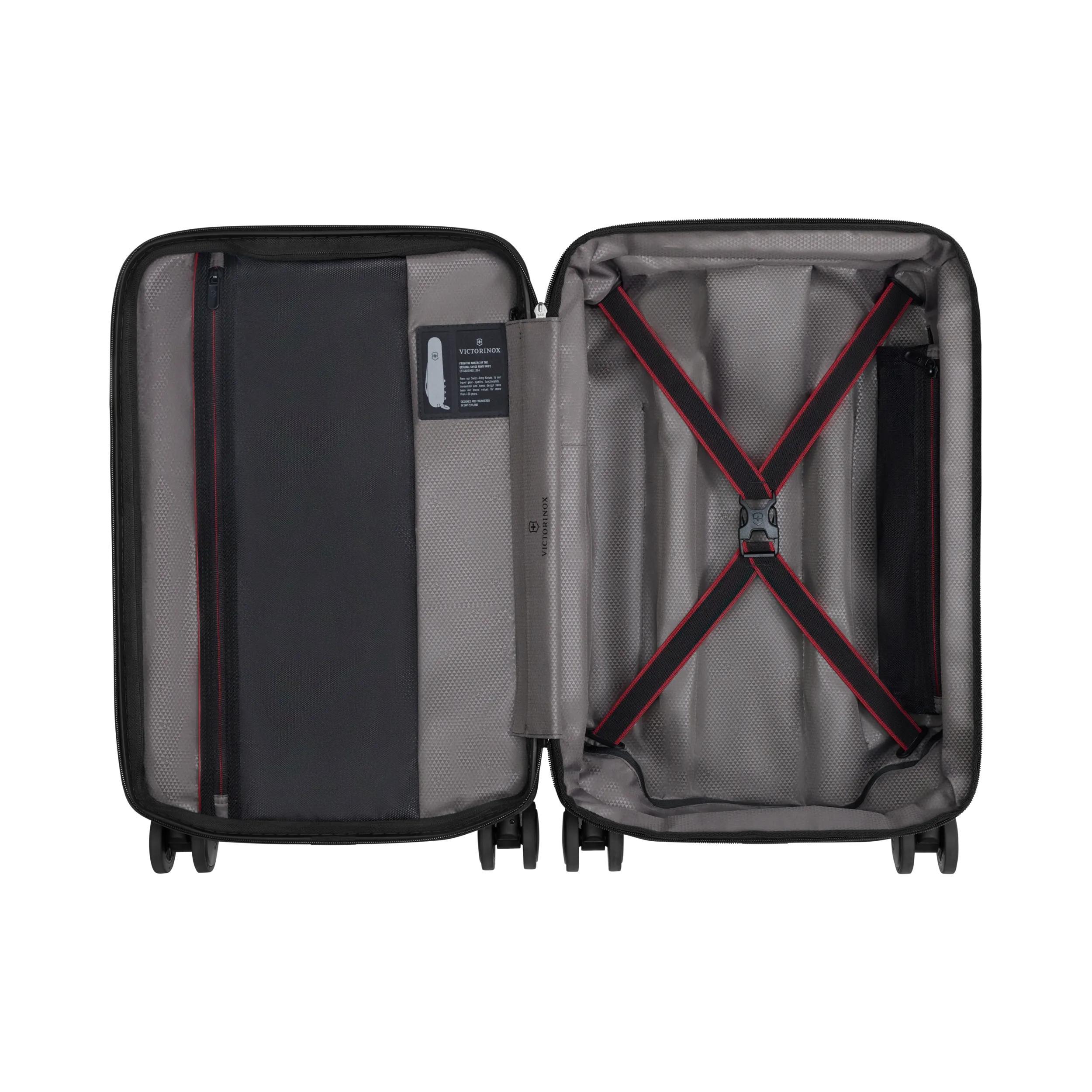 Victorinox Spectra 3.0 Frequent Flyer Carry-On in Black — interior view