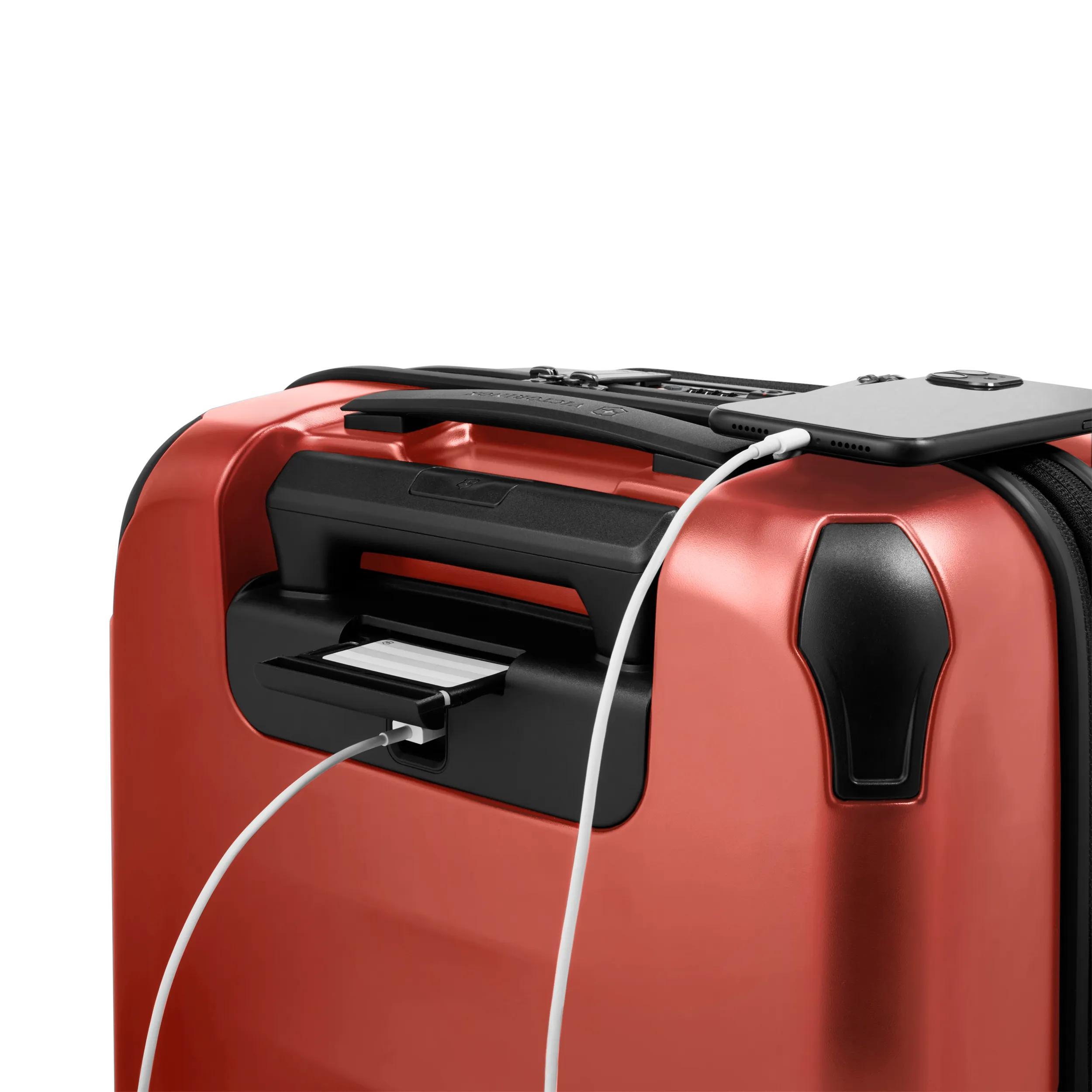 Victorinox Spectra 3.0 Frequent Flyer Carry-On in Red — detail view