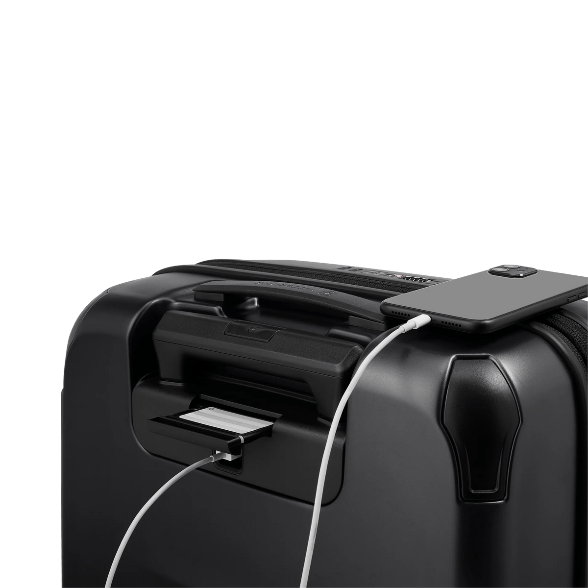 Victorinox Spectra 3.0 Frequent Flyer Plus Carry-On in Black — detail view