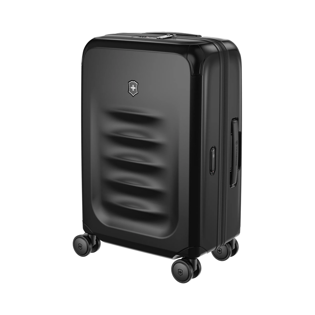 Victorinox Spectra 3.0 Frequent Flyer Plus Carry-On in Black — angle view 3