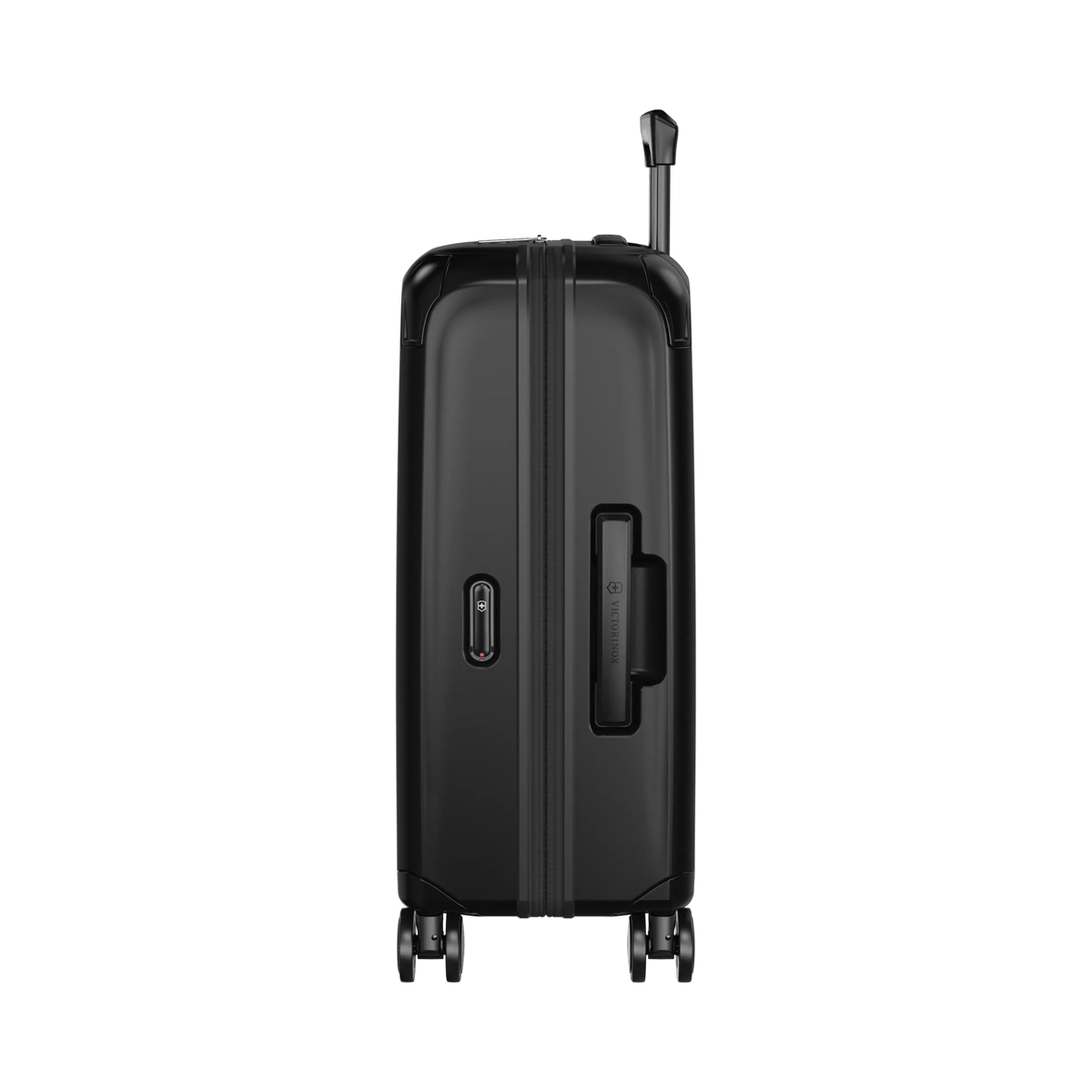 Victorinox Spectra 3.0 Frequent Flyer Plus Carry-On in Black — side view