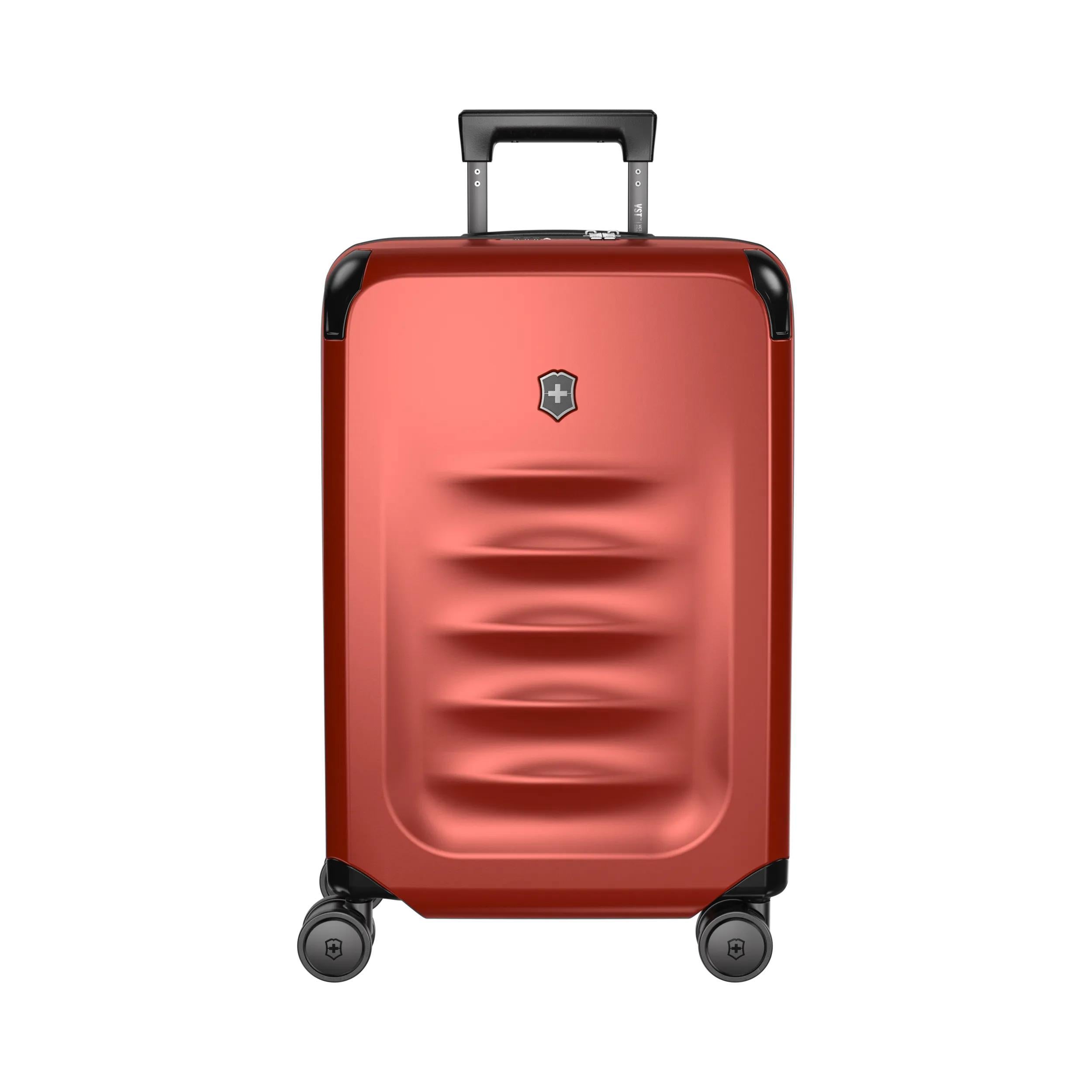 Victorinox Spectra 3.0 Frequent Flyer Plus Carry-On in Red — angle view 3