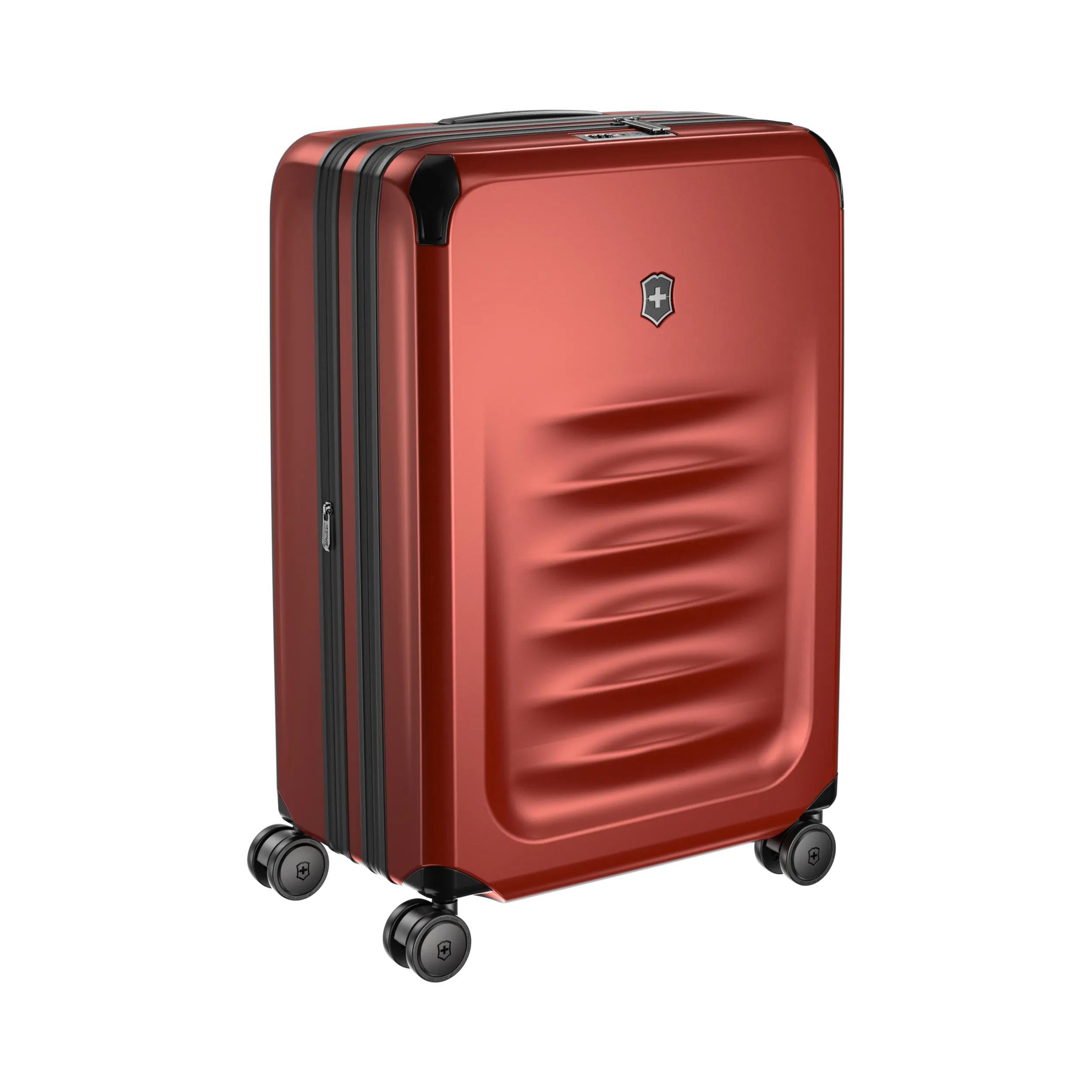 Victorinox Spectra 3.0 Expandable Medium Case in Red — angle view 7