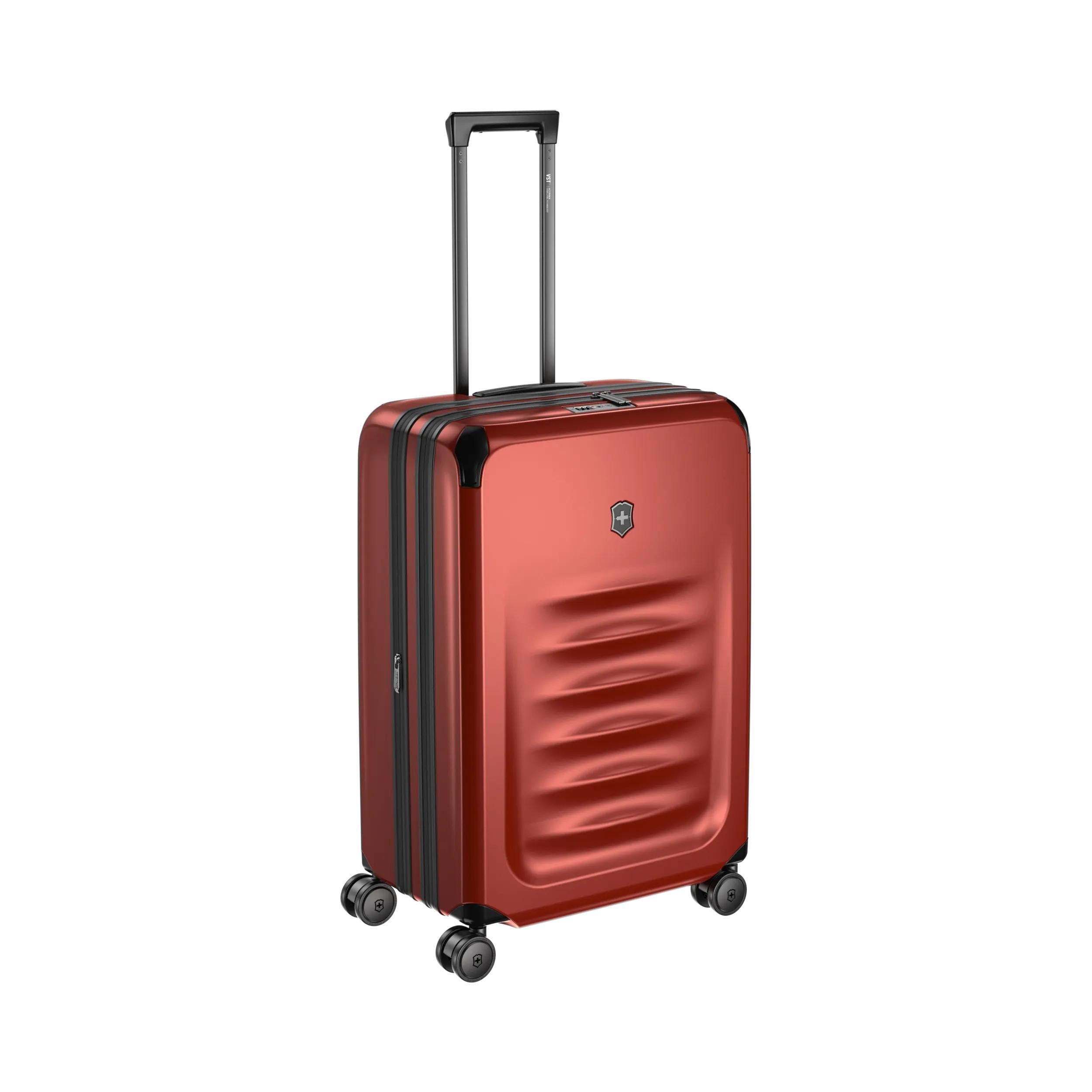 Victorinox Spectra 3.0 Expandable Medium Case in Red — angle view 8
