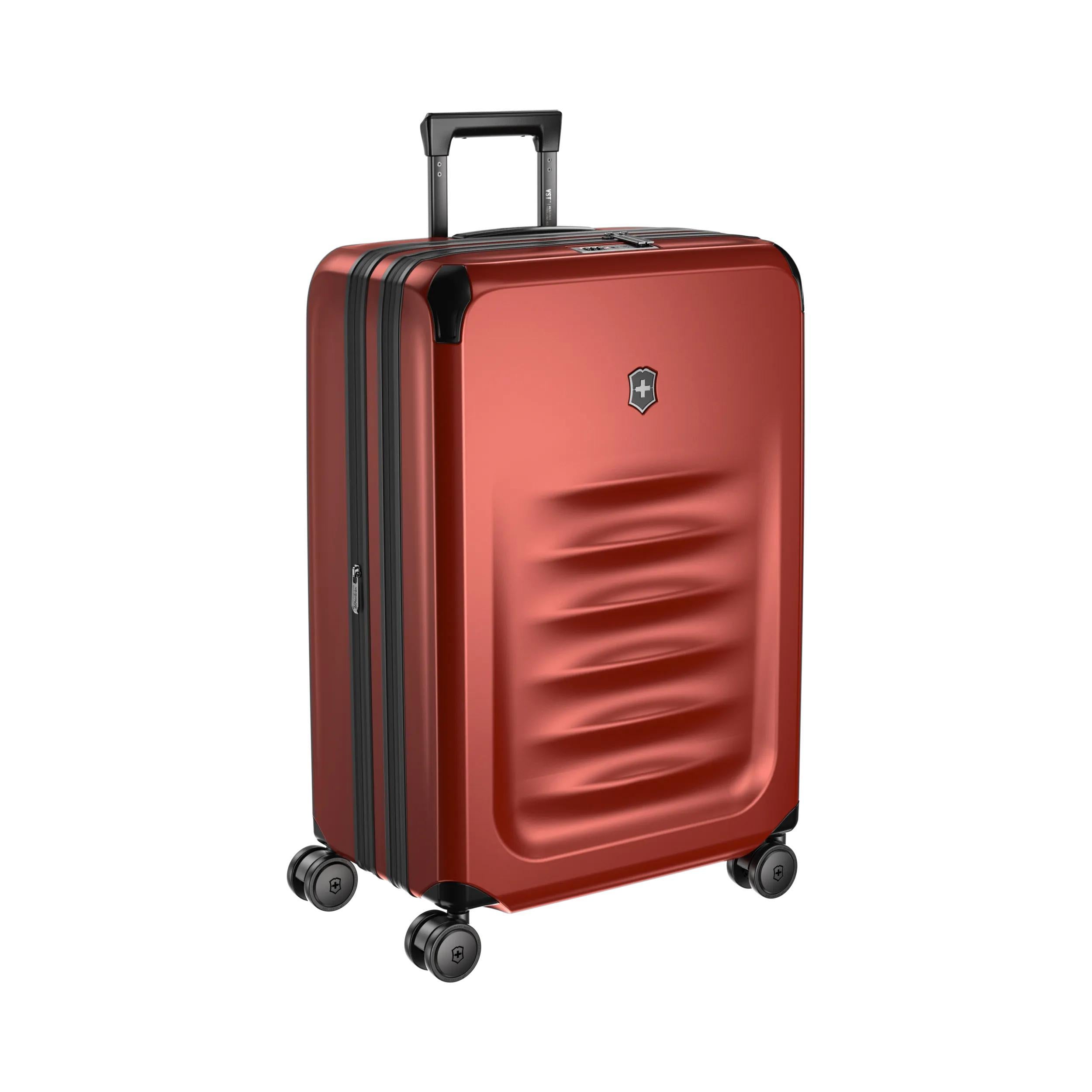 Victorinox Spectra 3.0 Expandable Medium Case in Red — angle view 9