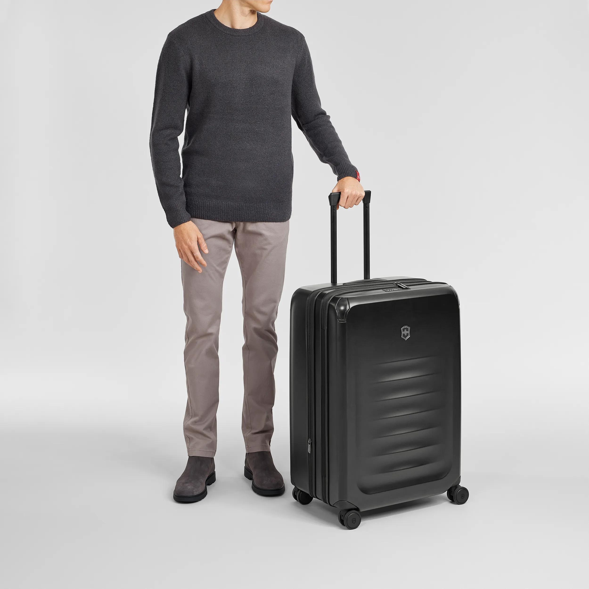 Victorinox Spectra 3.0 Expandable Large Case in Black — lifestyle