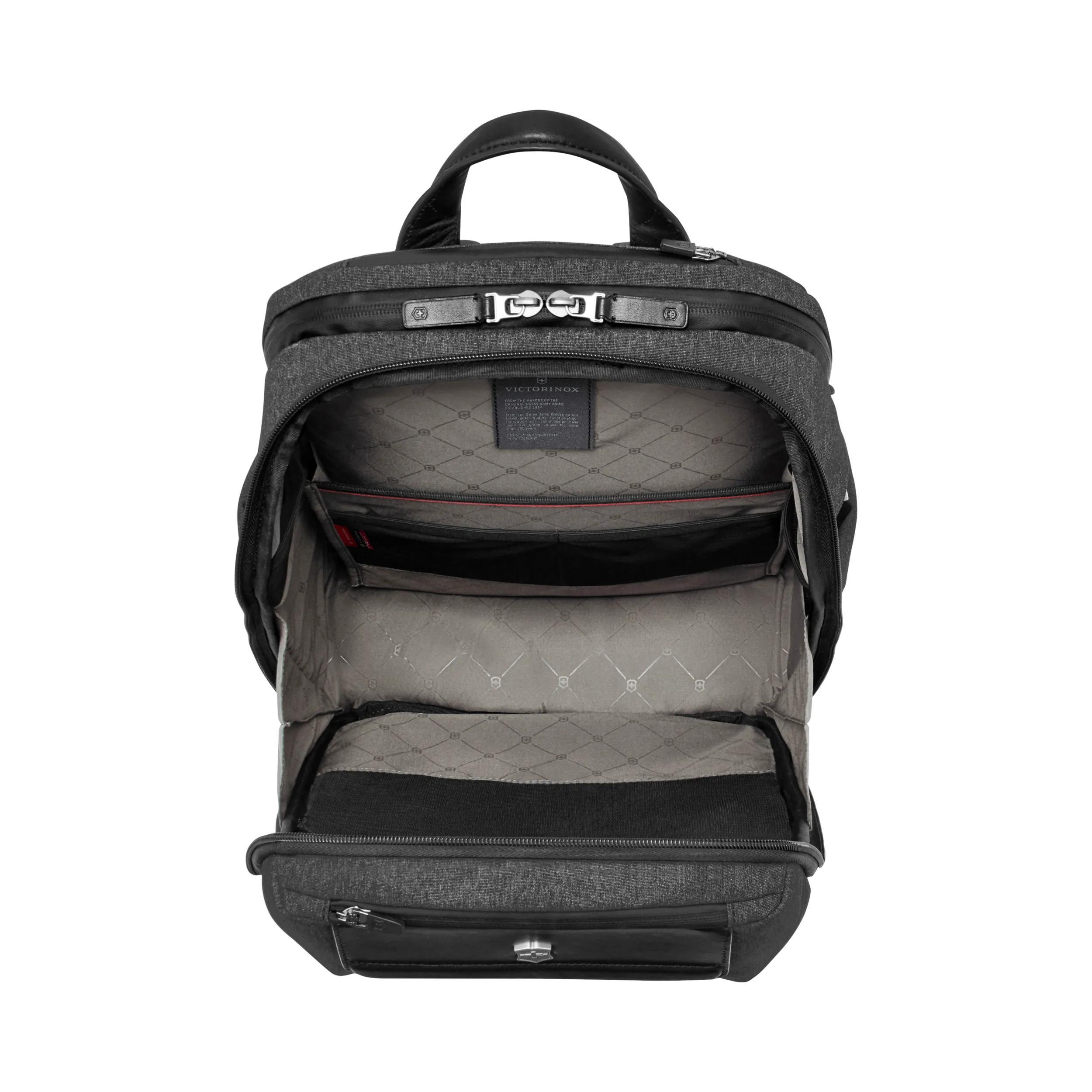 Victorinox Architecture Urban2 Deluxe Backpack in Grey / Black — detail view 2