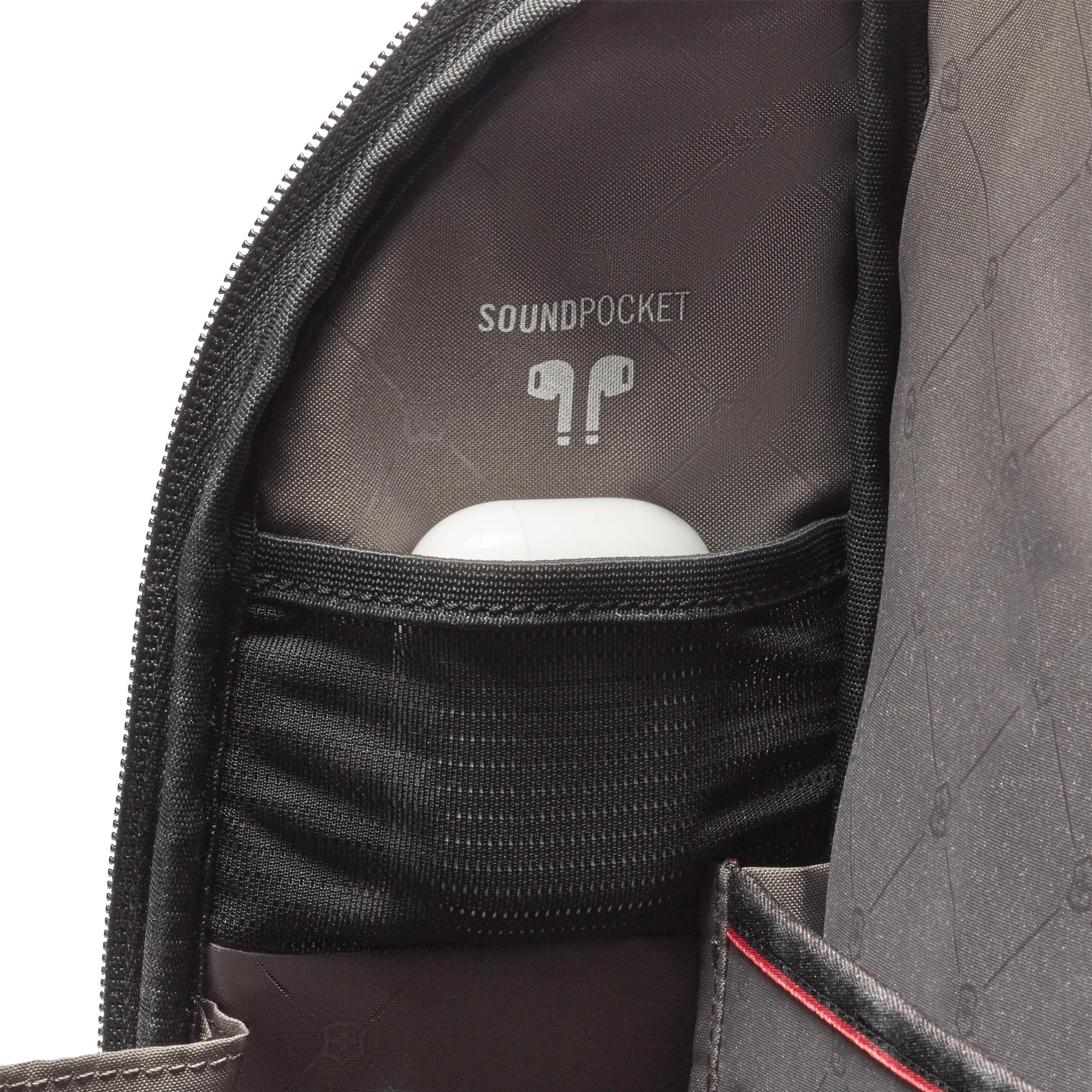 Victorinox Architecture Urban2 Deluxe Backpack in Grey / Black — detail view 5