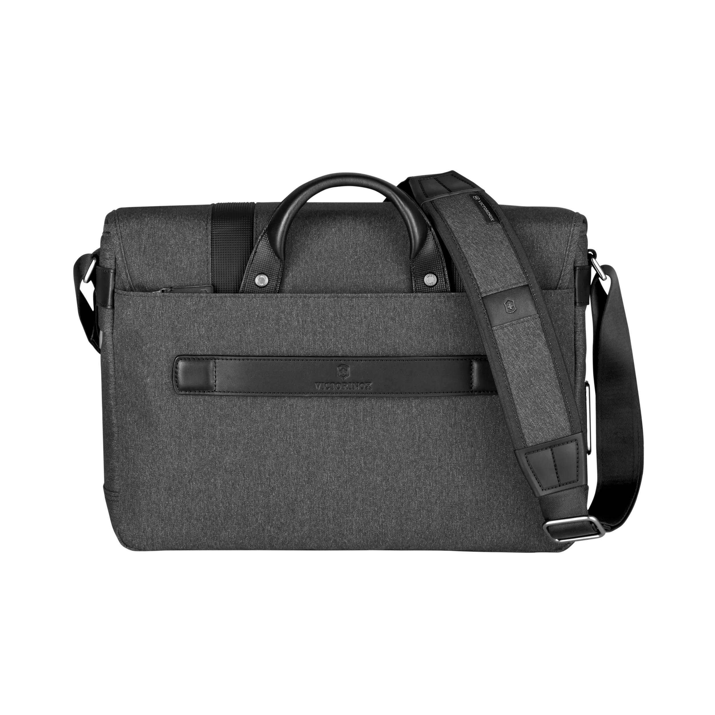 Victorinox Architecture Urban2 Messenger in Grey / Black — back view