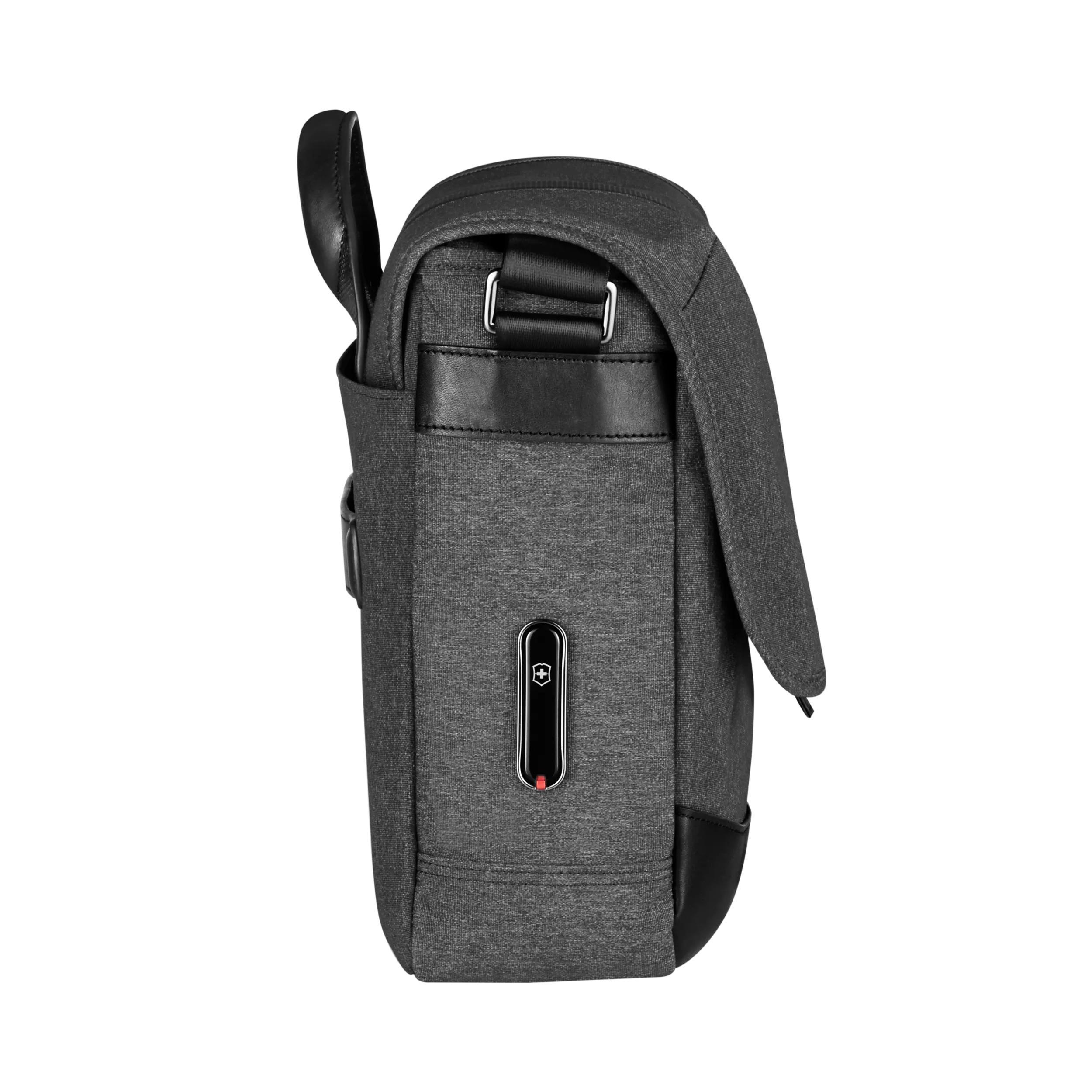 Victorinox Architecture Urban2 Messenger in Grey / Black — angle view 4