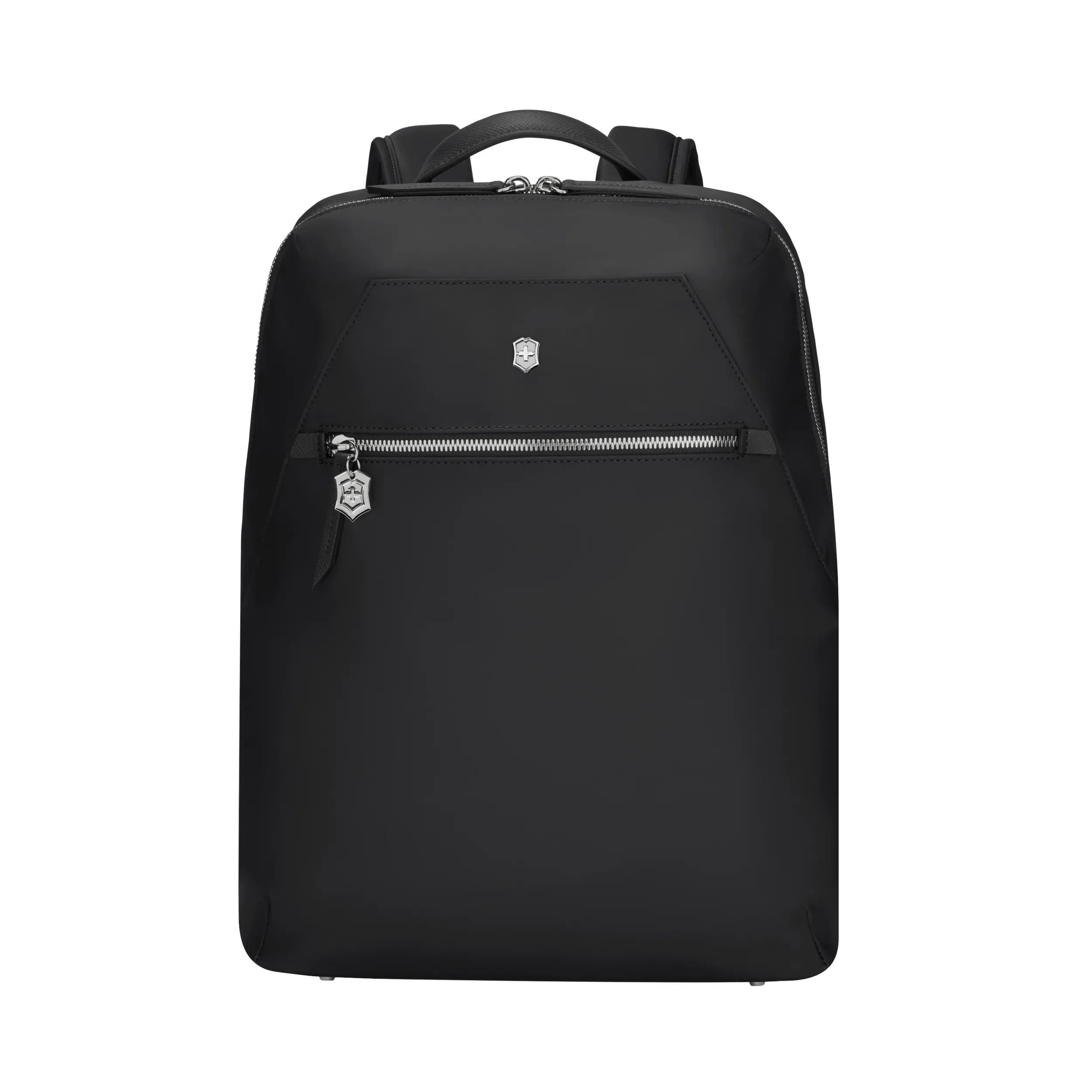 Victorinox Victoria Signature Compact Backpack in Black — front view