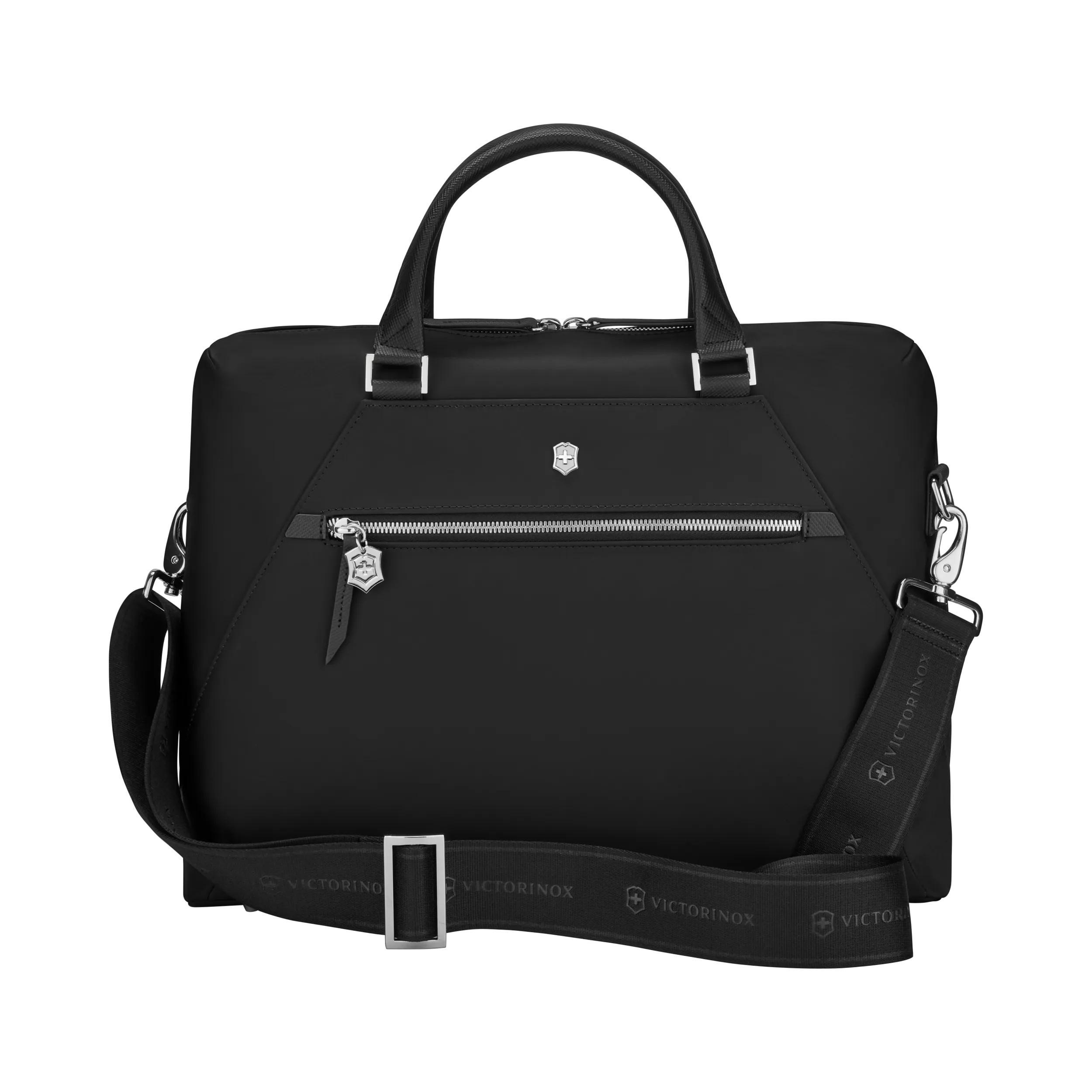 Victorinox Victoria Signature Briefcase in Black — angle view 2