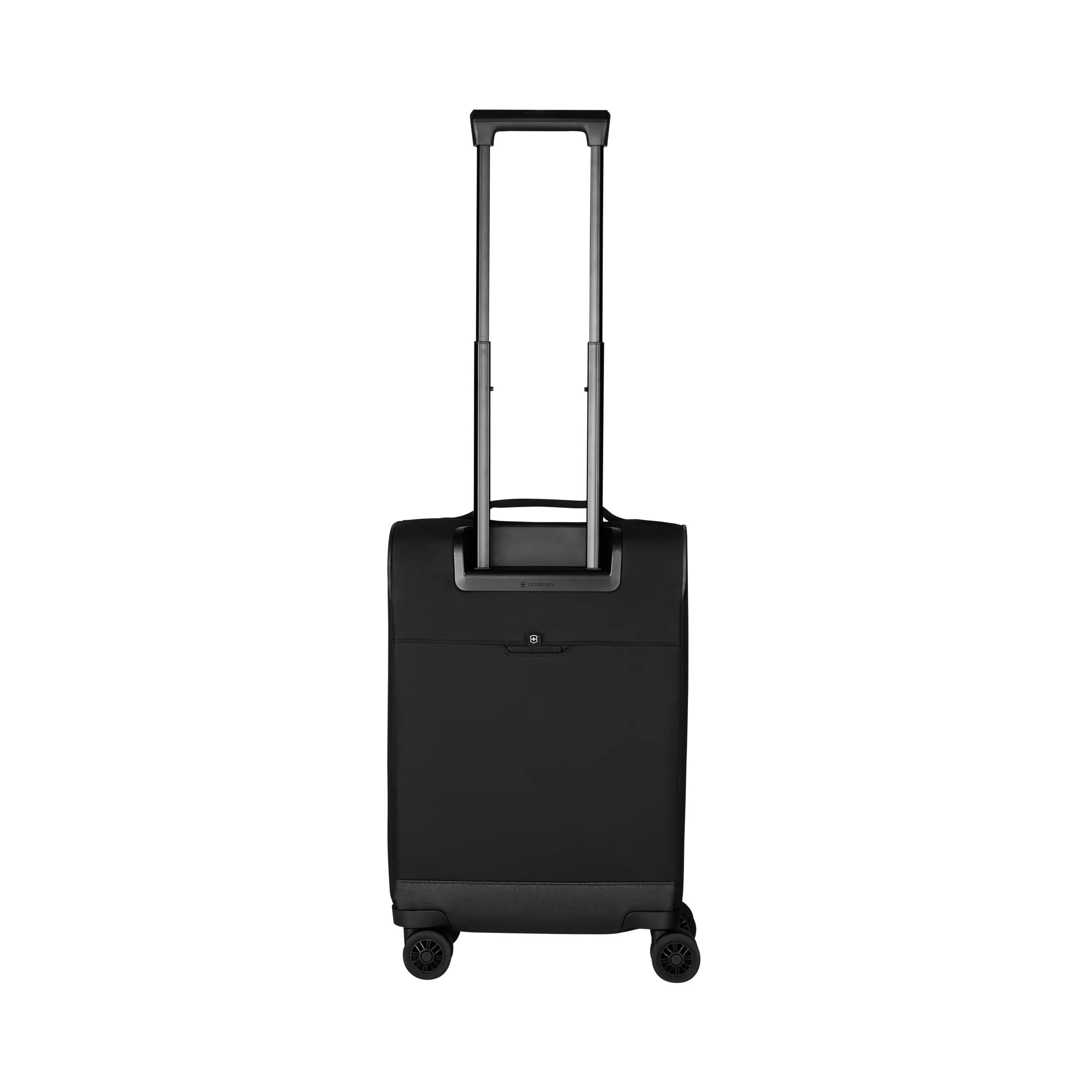 Victorinox Crosslight Frequent Flyer Softside Carry-On in Black — angle view 12