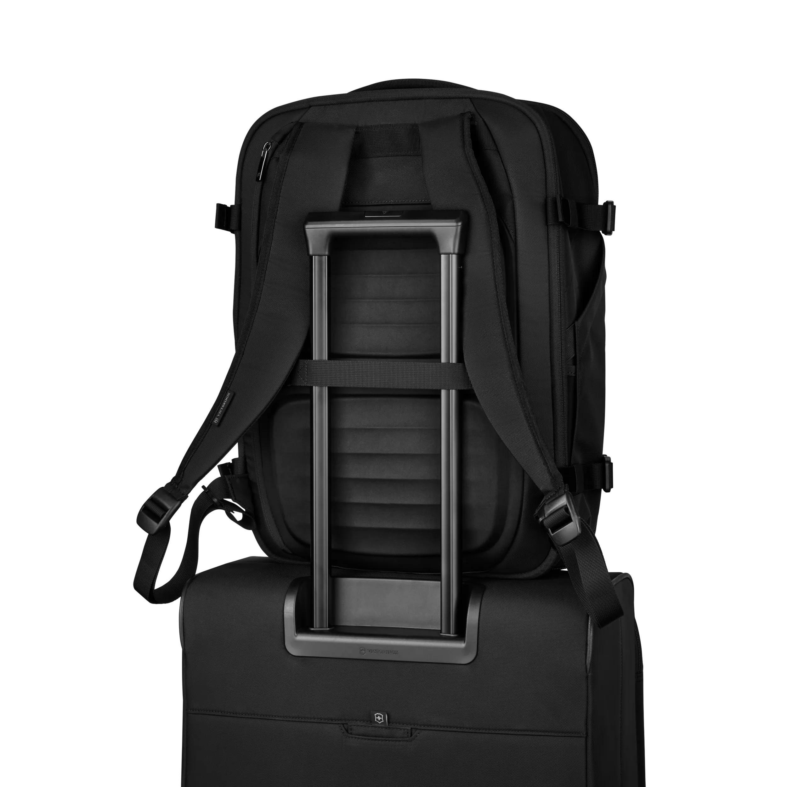 Victorinox Crosslight Boarding Bag in Black — detail view