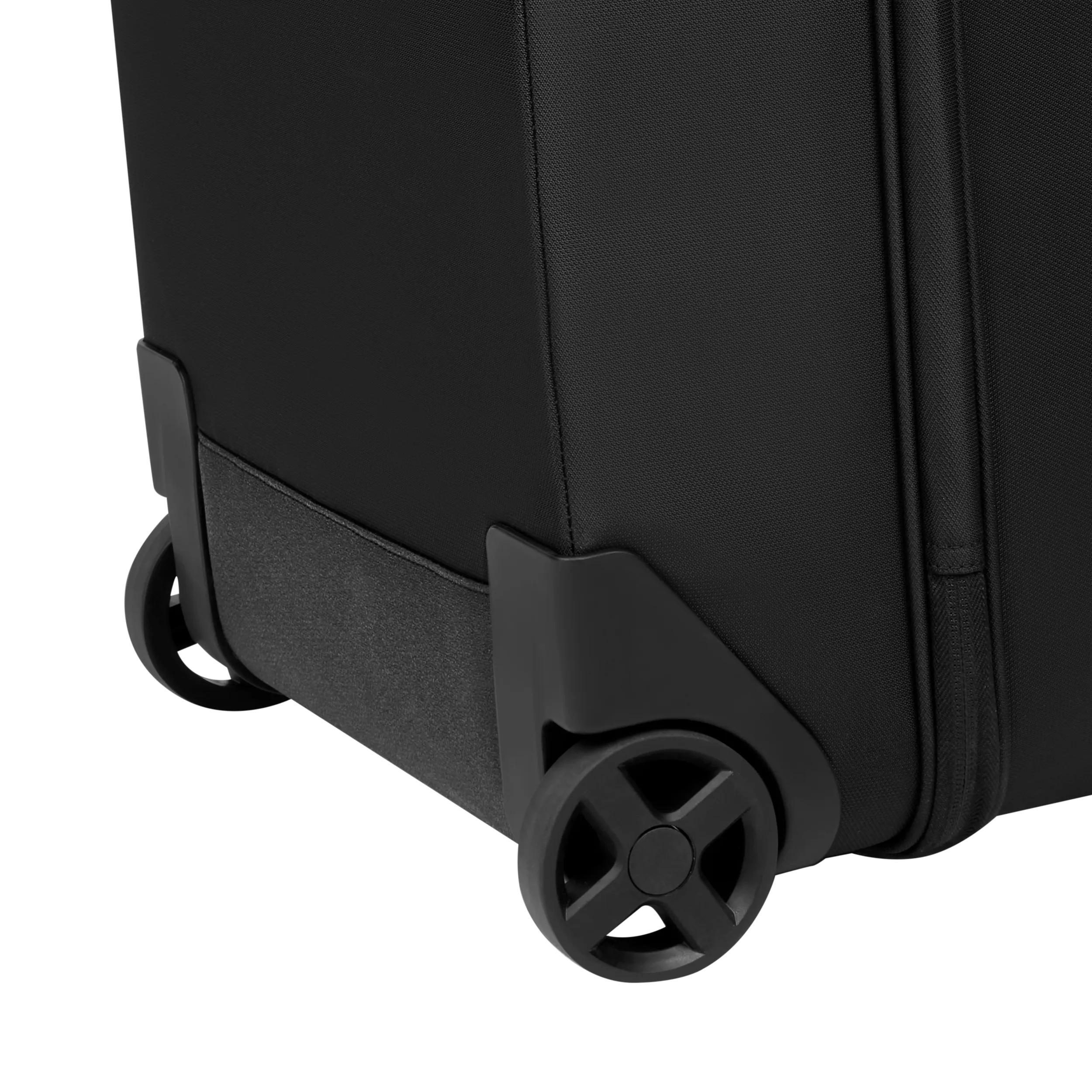 Victorinox Crosslight Wheeled Duffel in Black — detail view