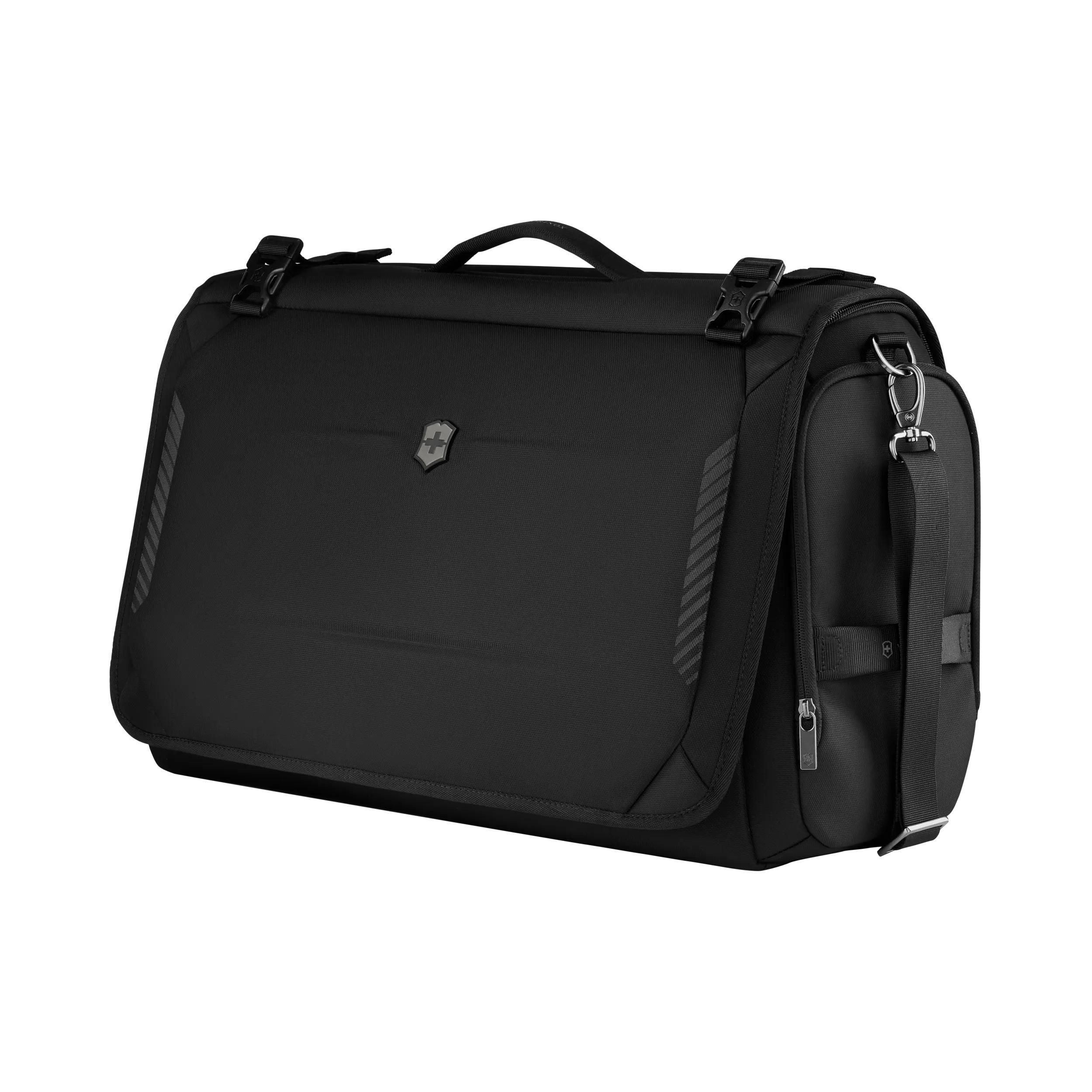 Victorinox Crosslight Garment Bag in Black — angle view 2